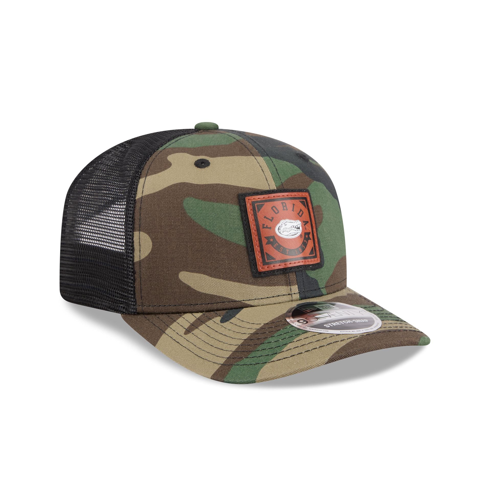 Florida Gators Camo Canvas 9Seventy Trucker Hat - Image 3