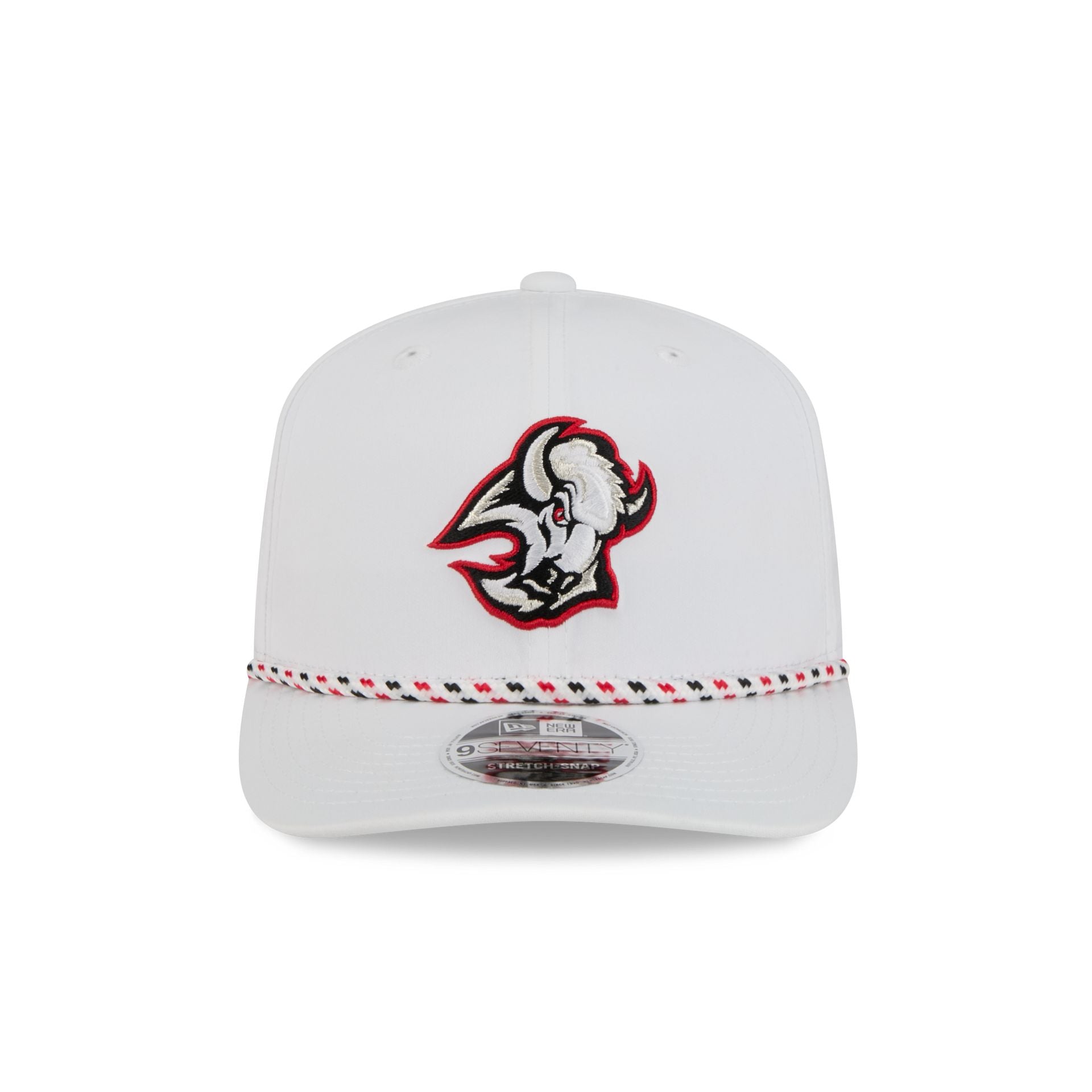 Buffalo Sabres Optic White Performance Rope 9Seventy Stretch-Snap Hat - Image 2