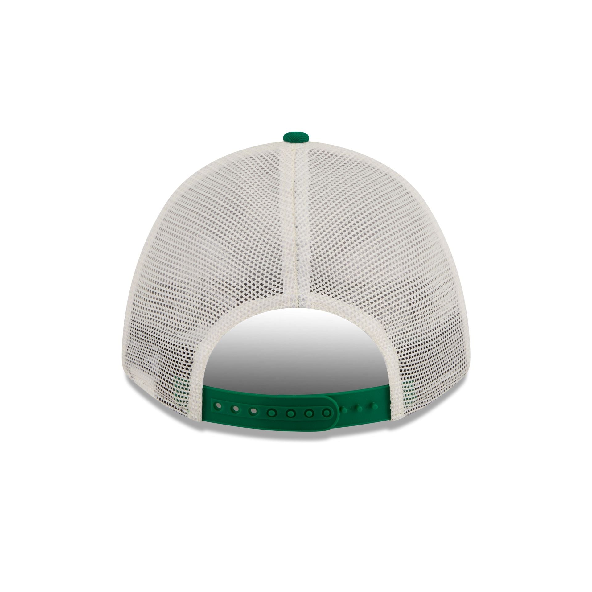 Boston Celtics Retro Chrome Women's White 9Forty M-Crown A-Frame Trucker Hat - Image 6
