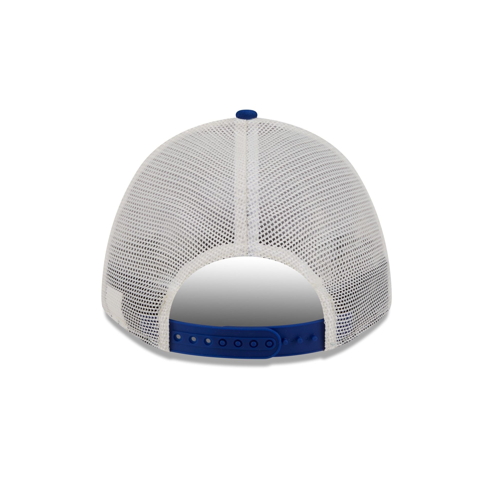 Duke Blue Devils Retro Chrome Women's White 9Forty M-Crown A-Frame Trucker Hat - Image 6