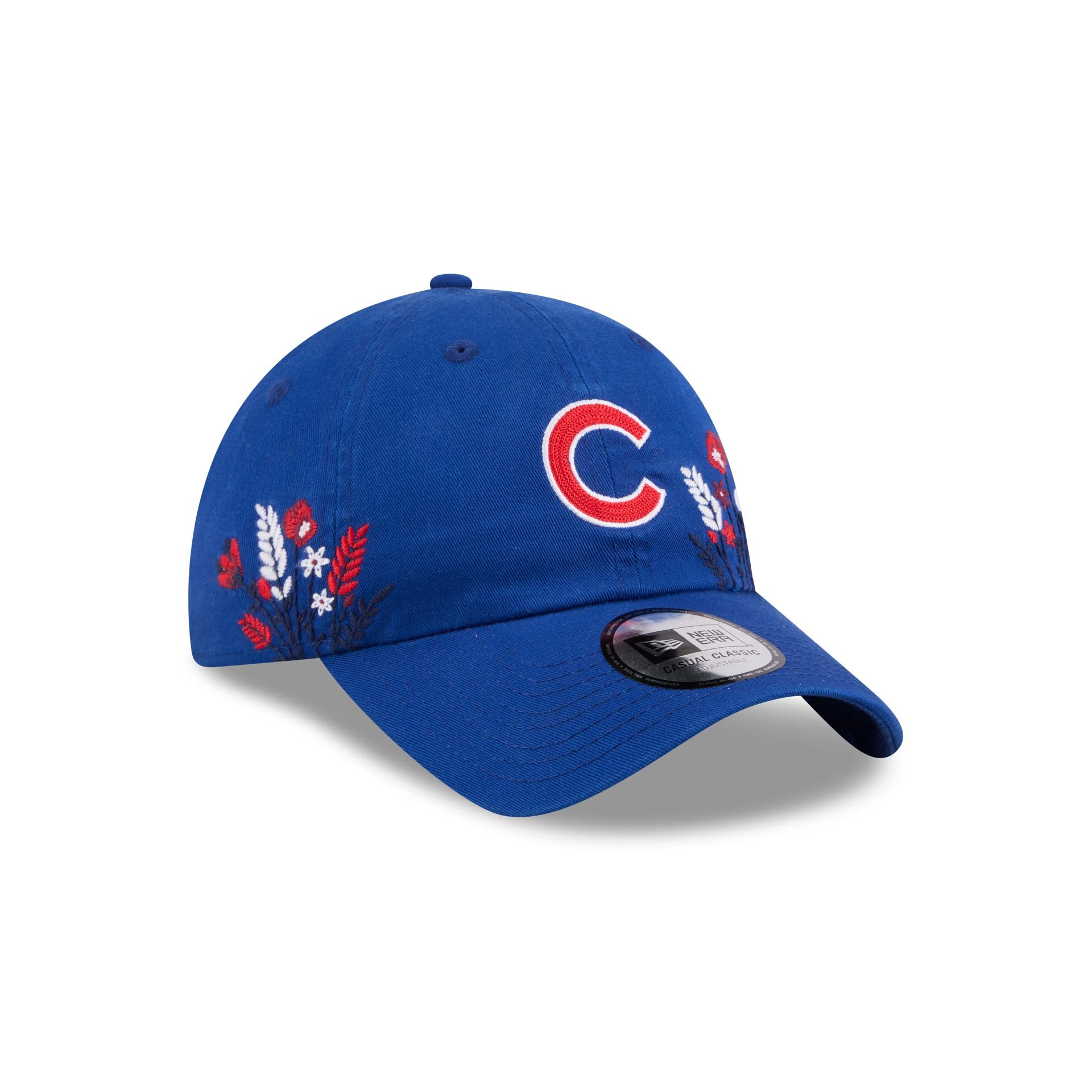 Chicago Cubs Wildflower Casual Classic Adjustable Hat - Image 3