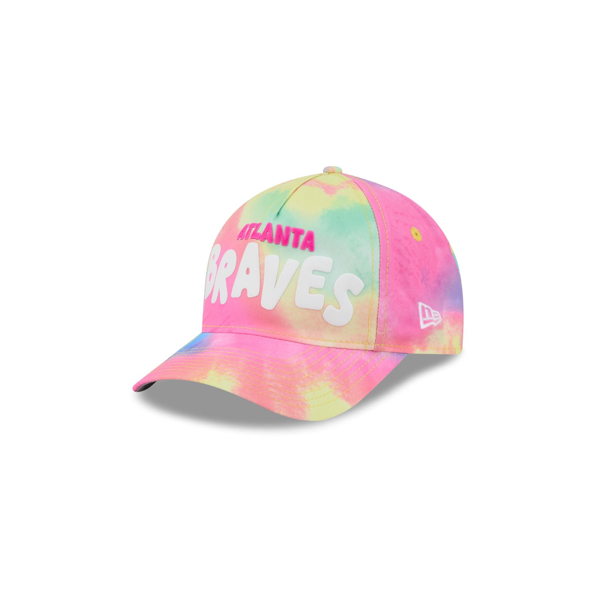 Atlanta Braves Tie Dye Kids 9Forty M-Crown A-Frame Snapback Hat