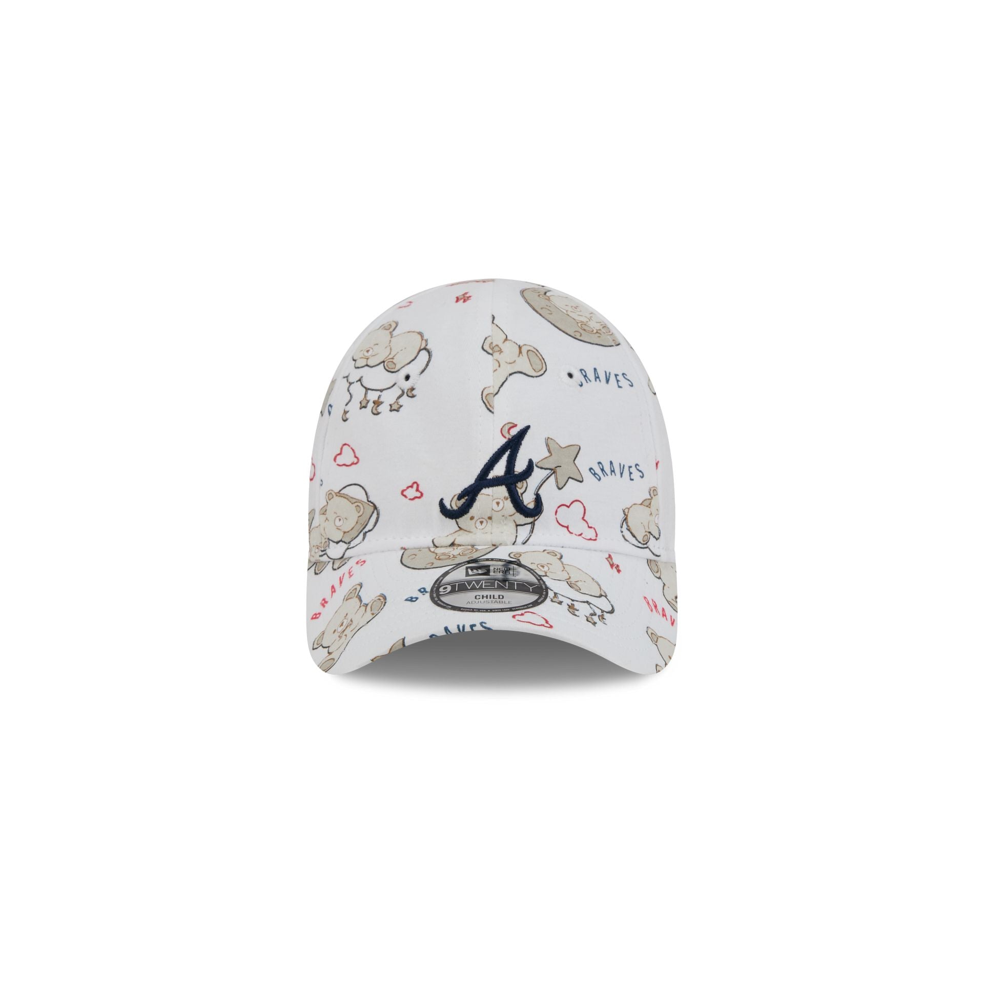 Alternative view of Atlanta Braves Teddy Kids 9Twenty Adjustable Hat