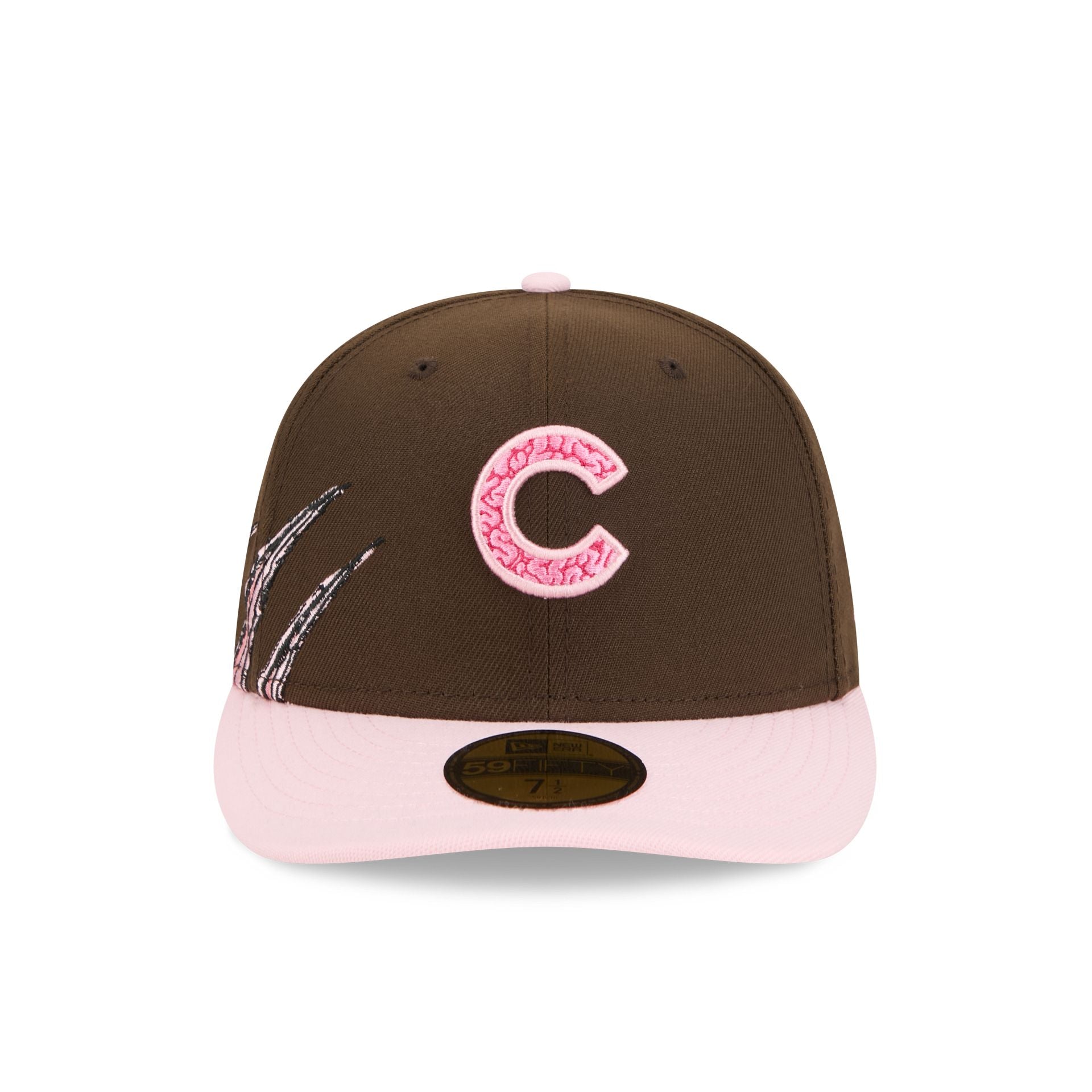 Alternative view of Chicago Cubs Brains 59Fifty Fitted Hat