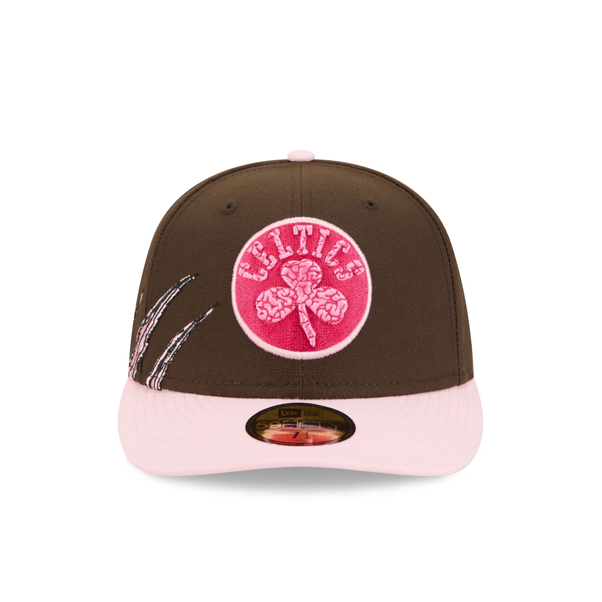 Alternative view of Boston Celtics Brains 59Fifty Fitted Hat