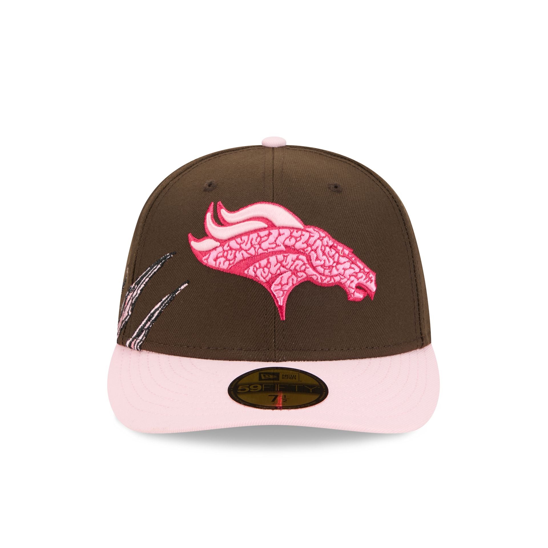 Alternative view of Denver Broncos Brains 59Fifty Fitted Hat