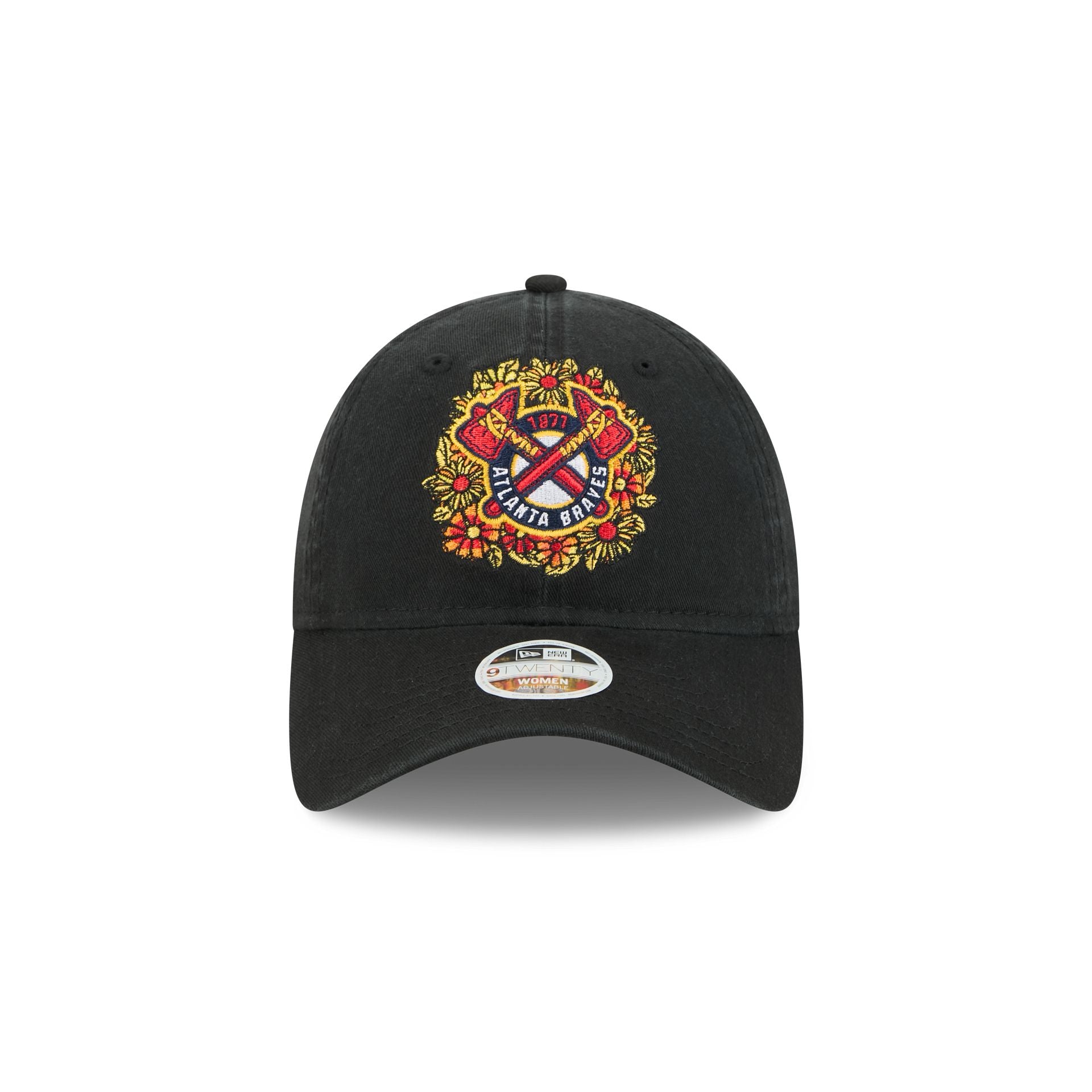 Alternative view of Atlanta Braves Day Of The Dead Floral 9Twenty Adjustable Hat