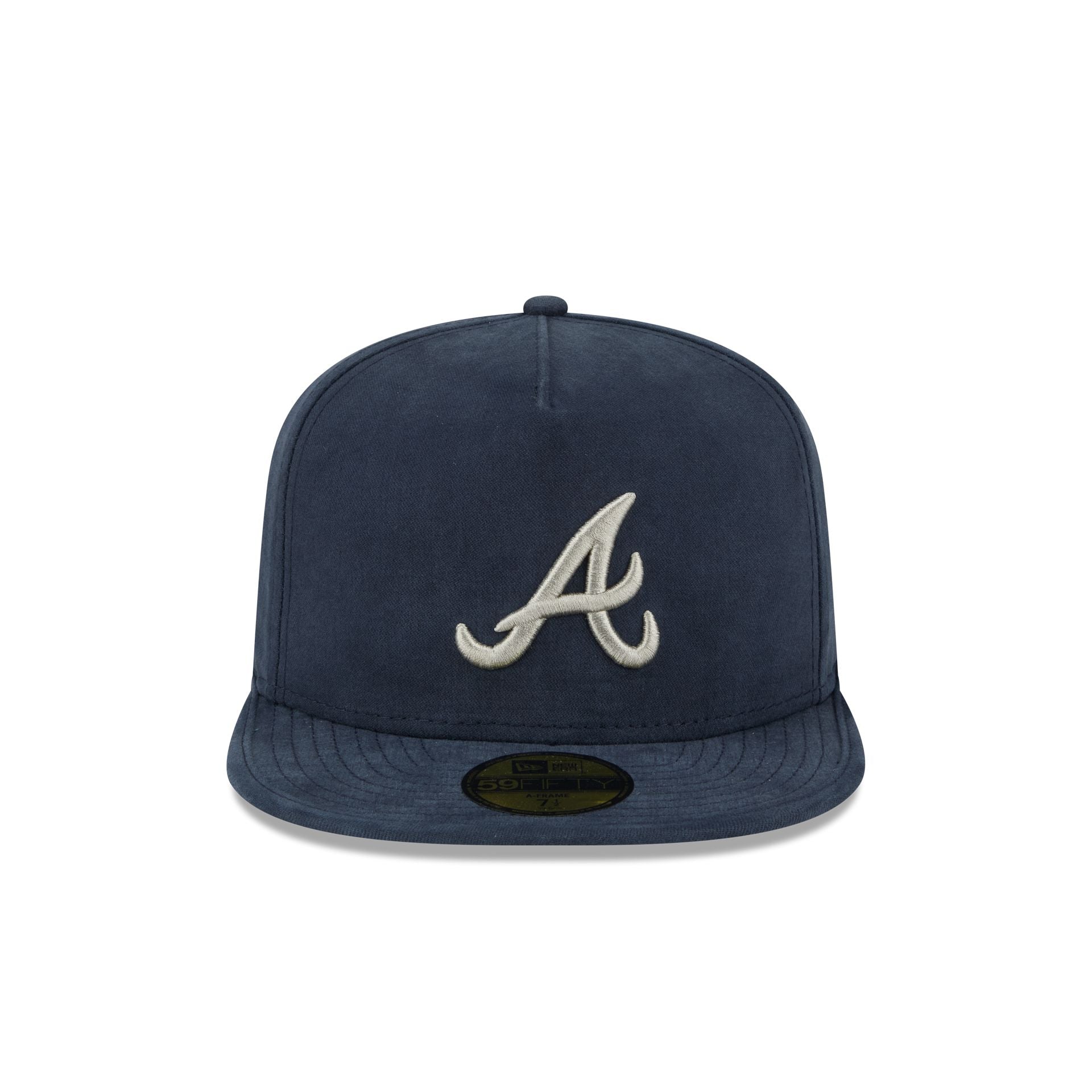 Alternative view of Atlanta Braves Quilted 59Fifty A-Frame Fitted Hat