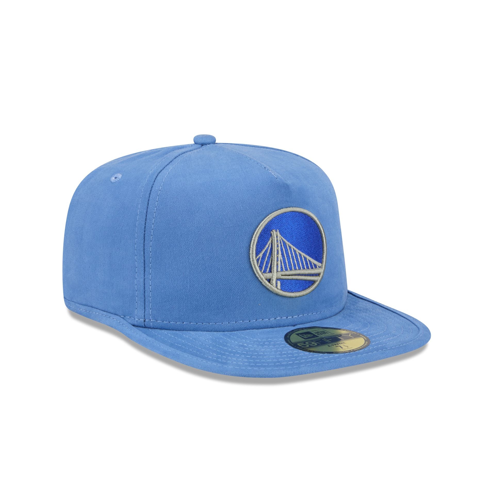 Golden State Warriors Quilted 59Fifty A-Frame Fitted Hat - Image 3