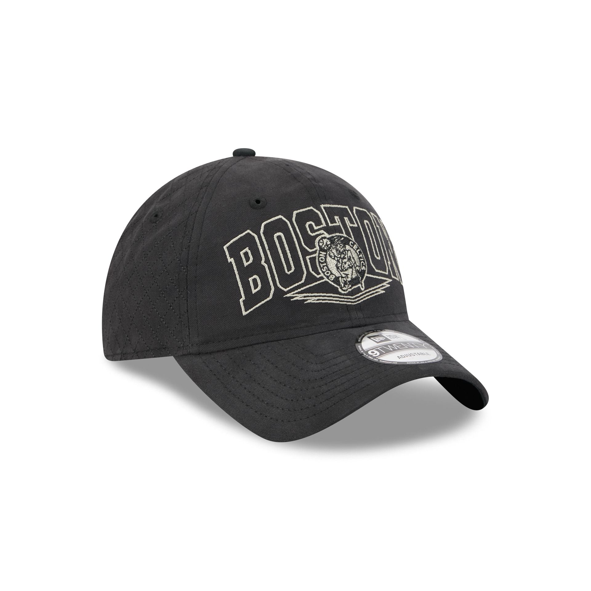 Boston Celtics Quilted Wordmark 9Twenty Adjustable Hat - Image 3