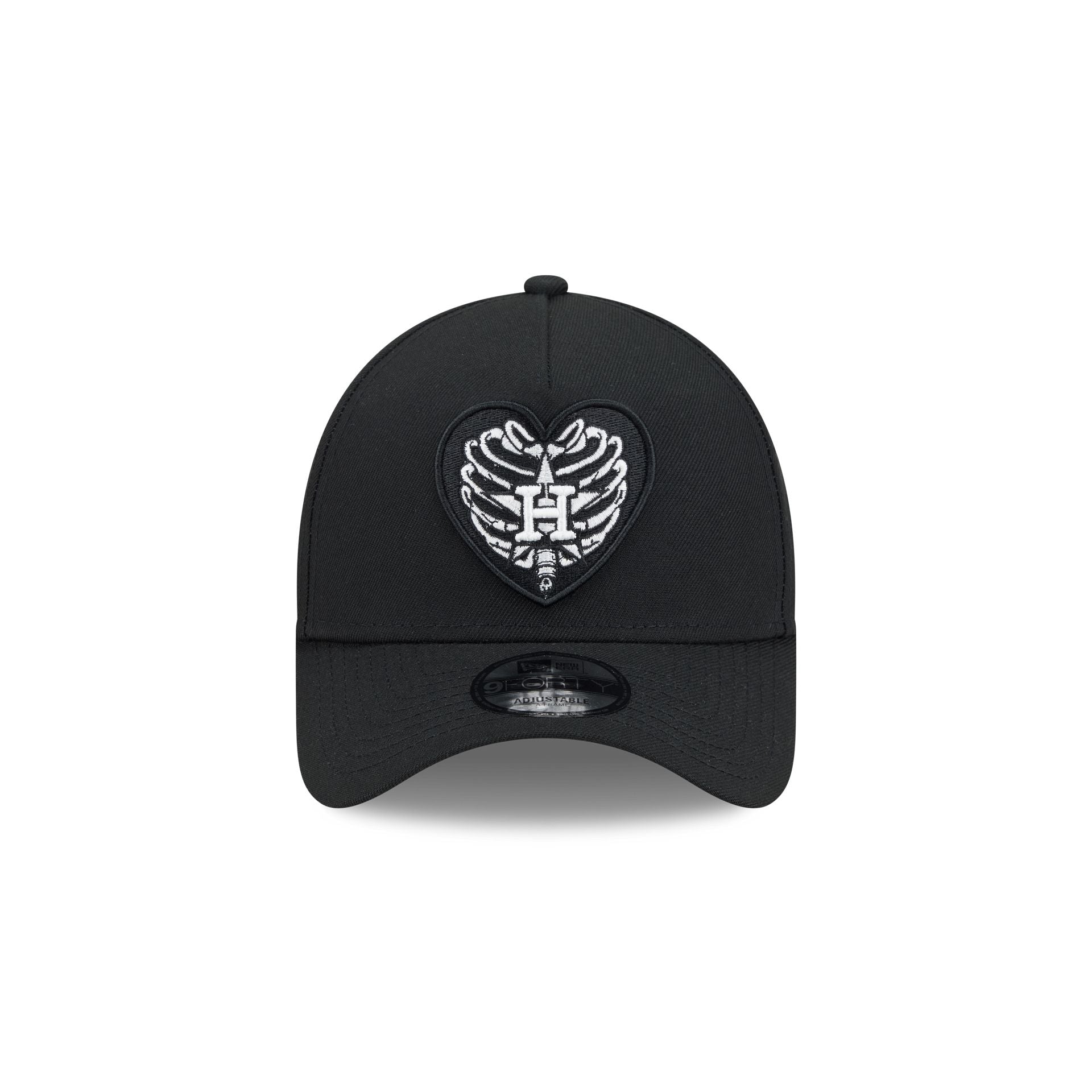Alternative view of Houston Astros Skeletal Heart 9Forty A-Frame Snapback Hat