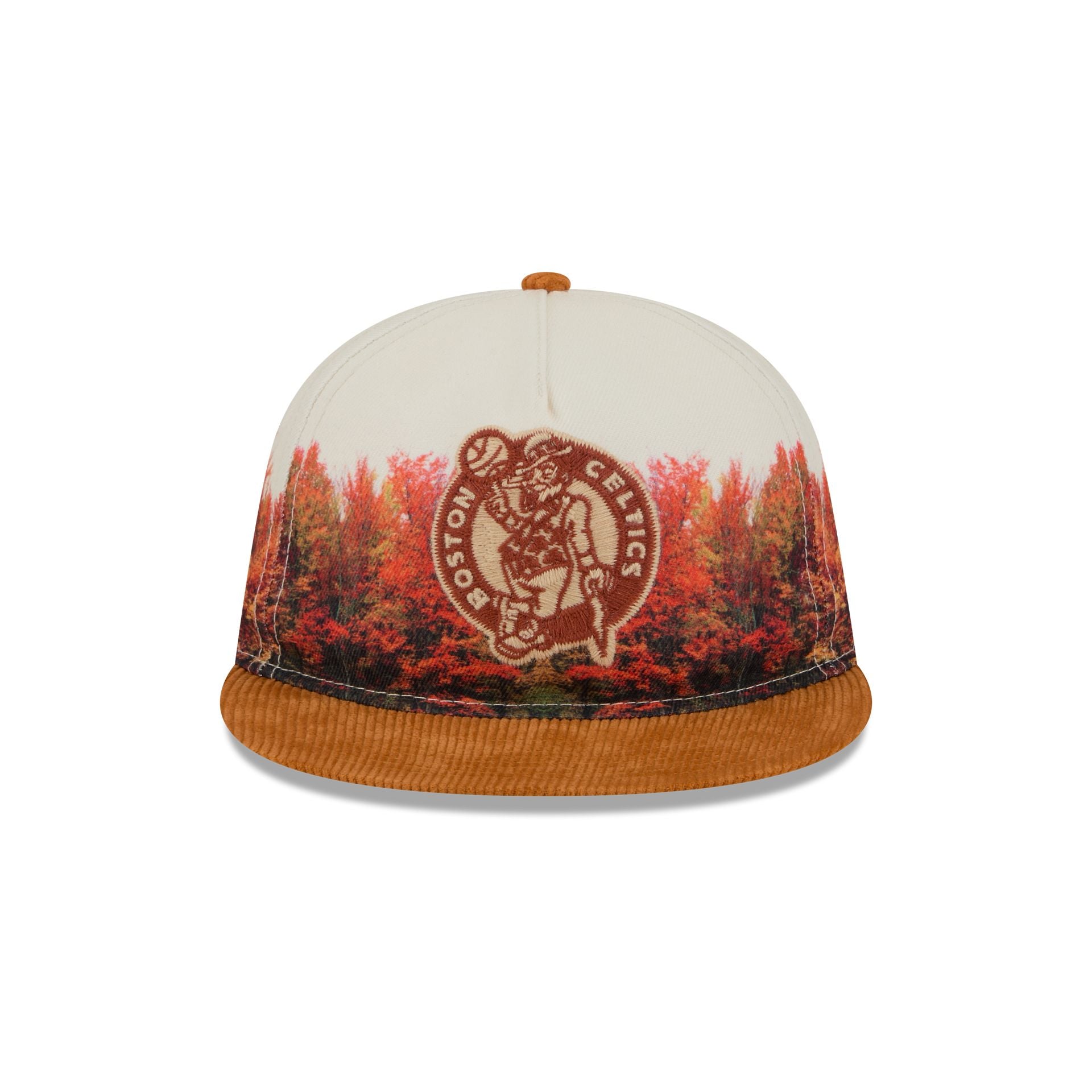 Alternative view of Boston Celtics Fall Forest Retro Crown 9Fifty Adjustable Hat