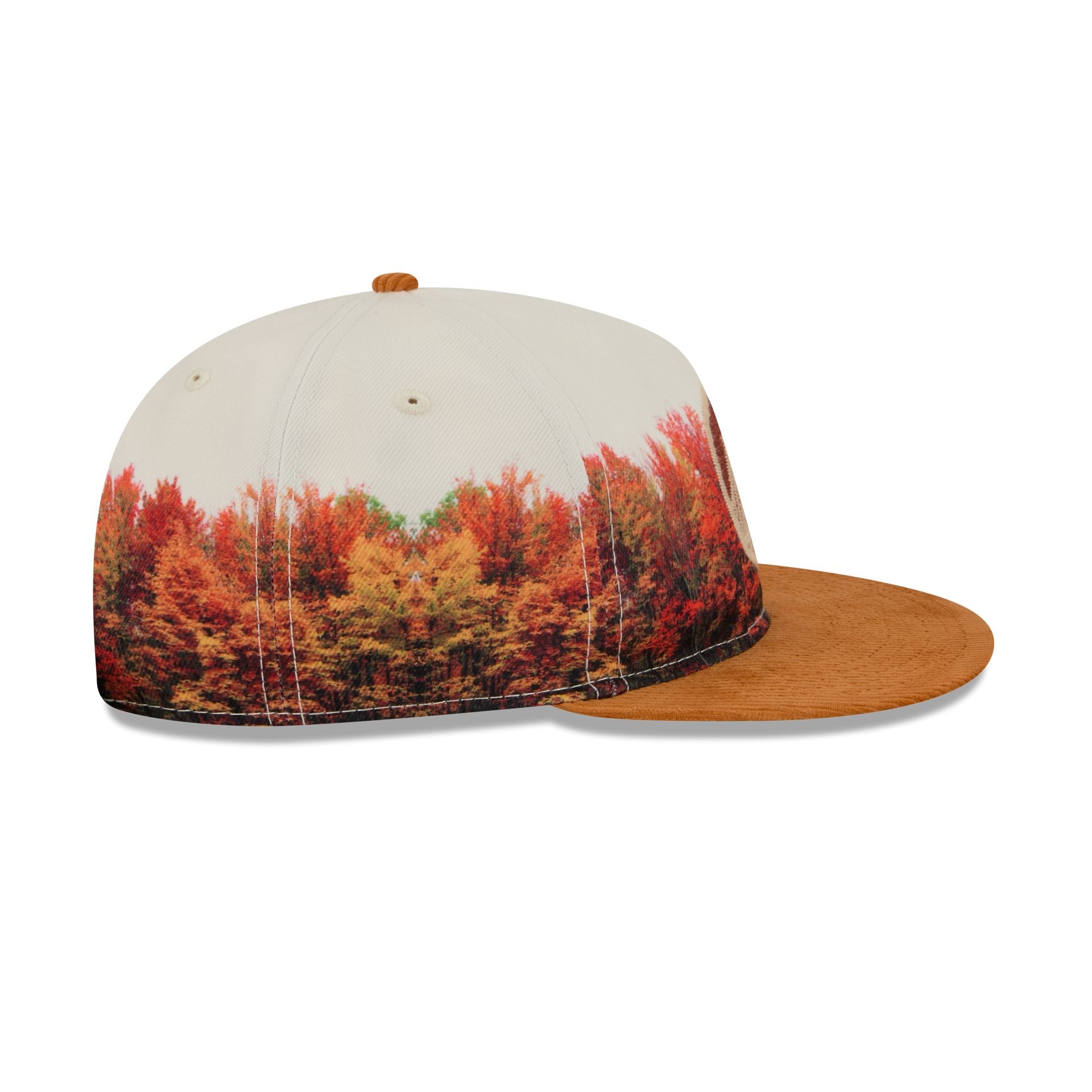 Golden State Warriors Fall Forest Retro Crown 9Fifty Adjustable Hat - Image 5