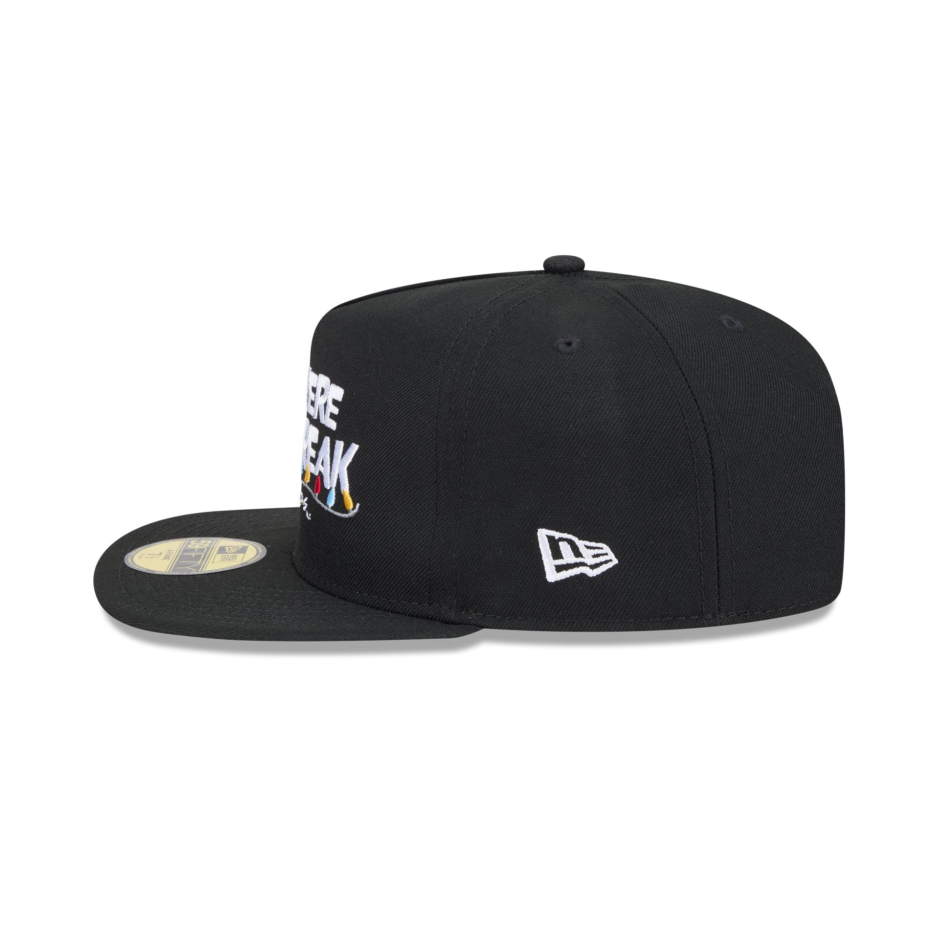 Friends We Were On A Break 59Fifty A-Frame Fitted Hat - Image 4