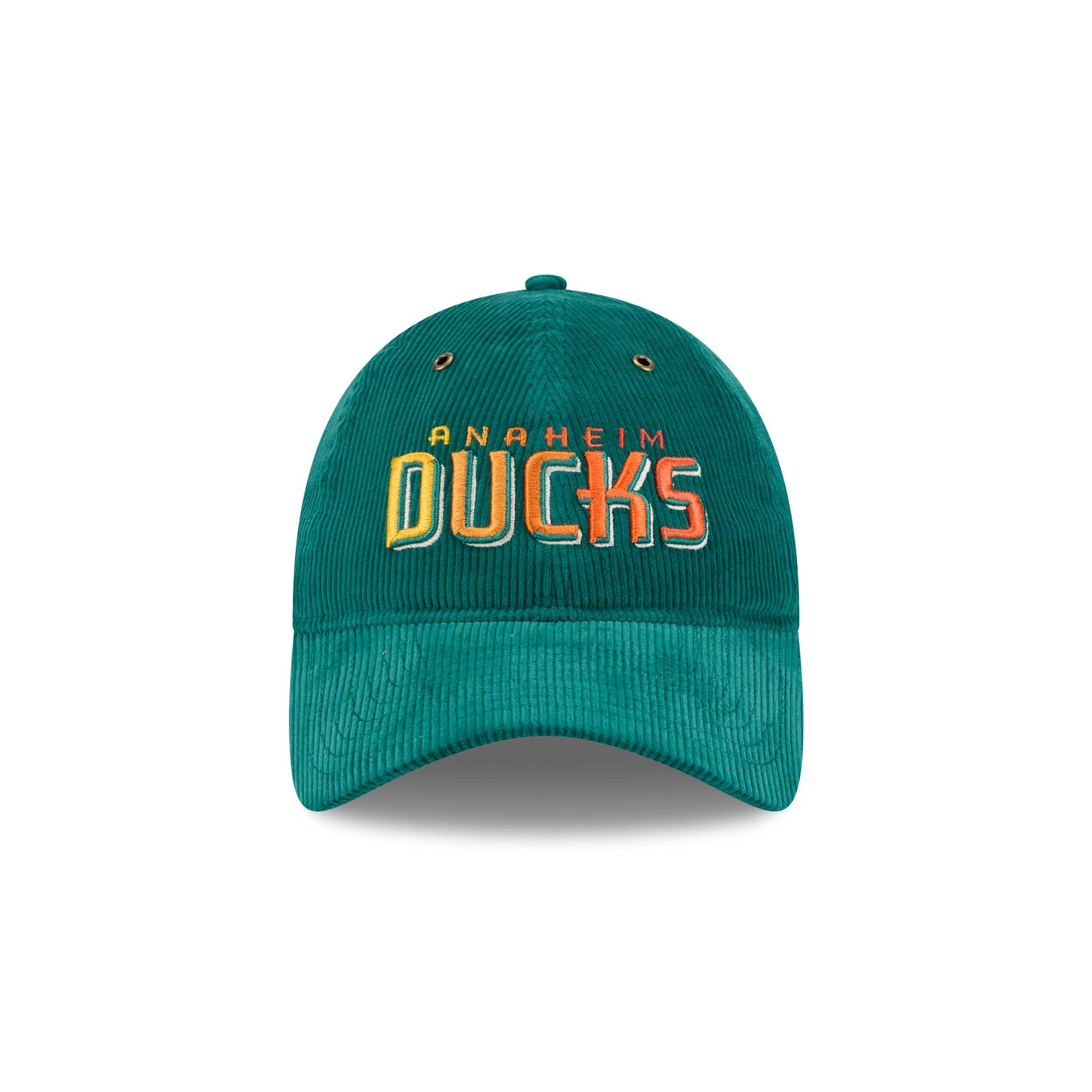 Alternative view of Anaheim Ducks Gradient Corduroy 9Twenty Adjustable Hat