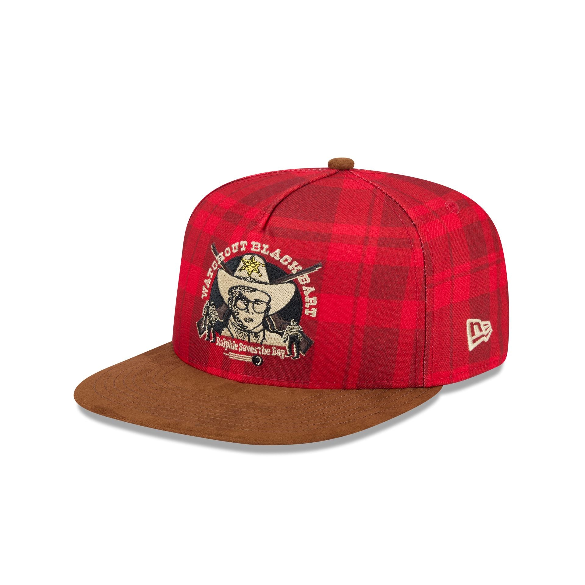 A Christmas Story Watchout Black Bart 9Fifty A-Frame Snapback Hat