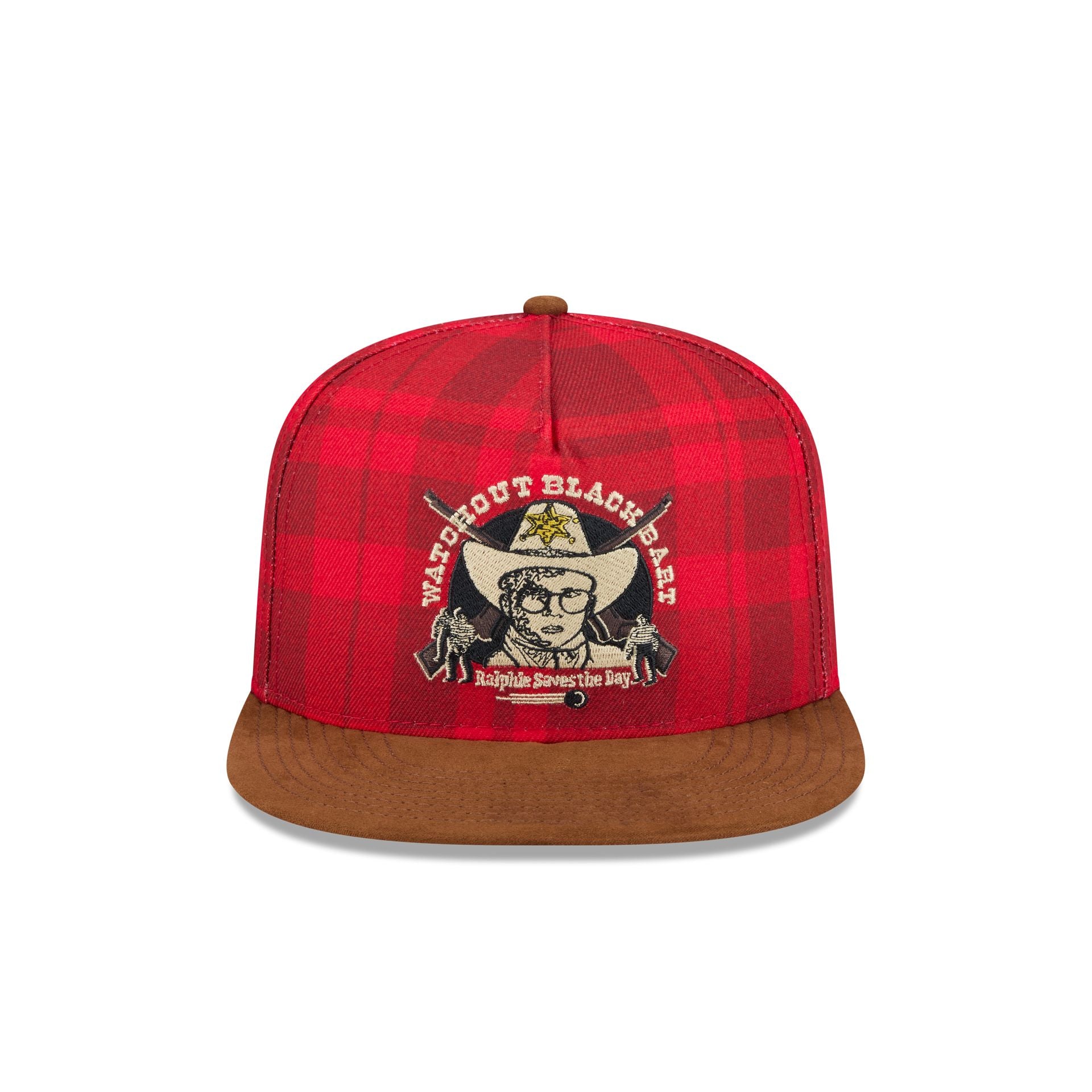 Alternative view of A Christmas Story Watchout Black Bart 9Fifty A-Frame Snapback Hat