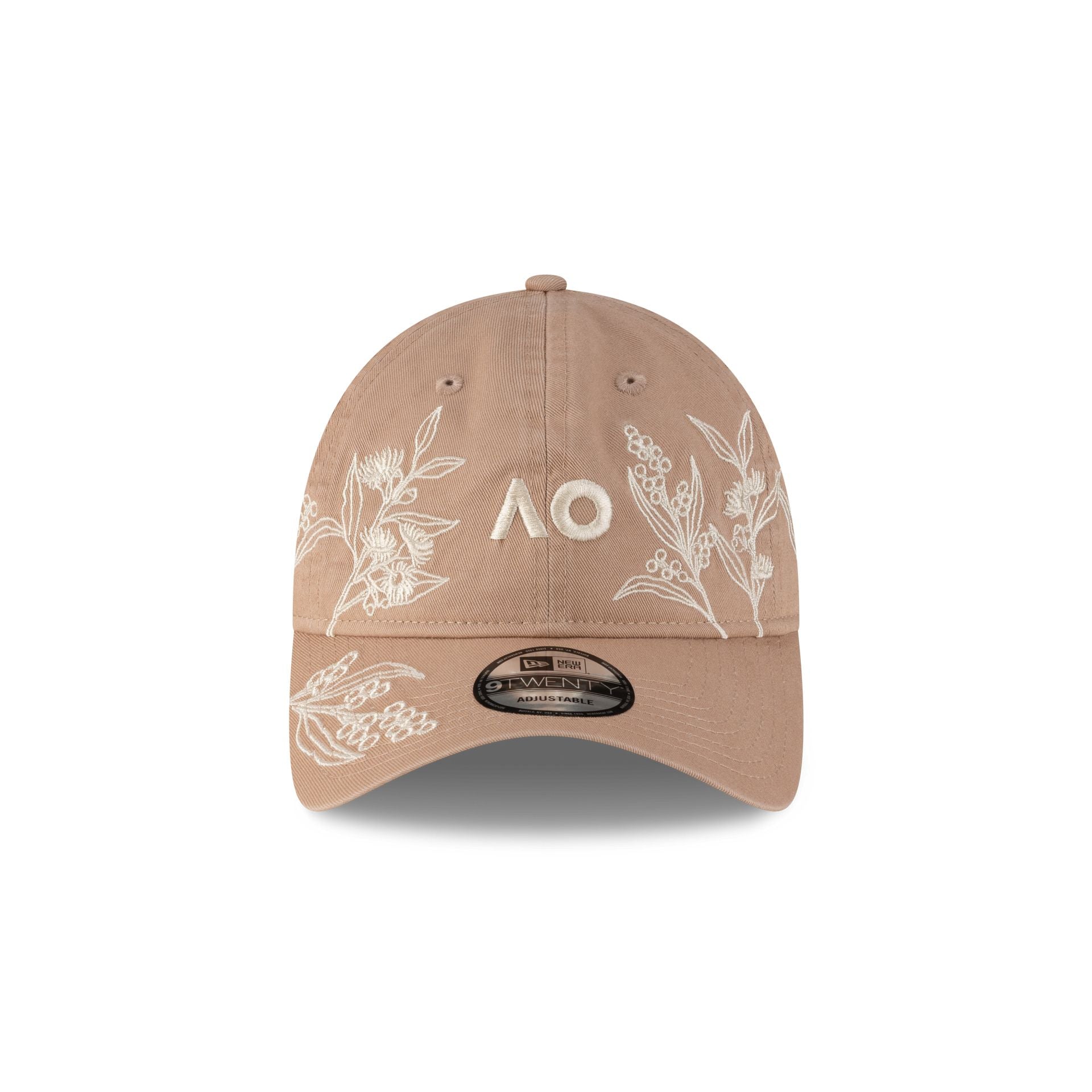 Alternative view of 2026 Australian Open Floral Khaki 9Twenty Adjustable Hat