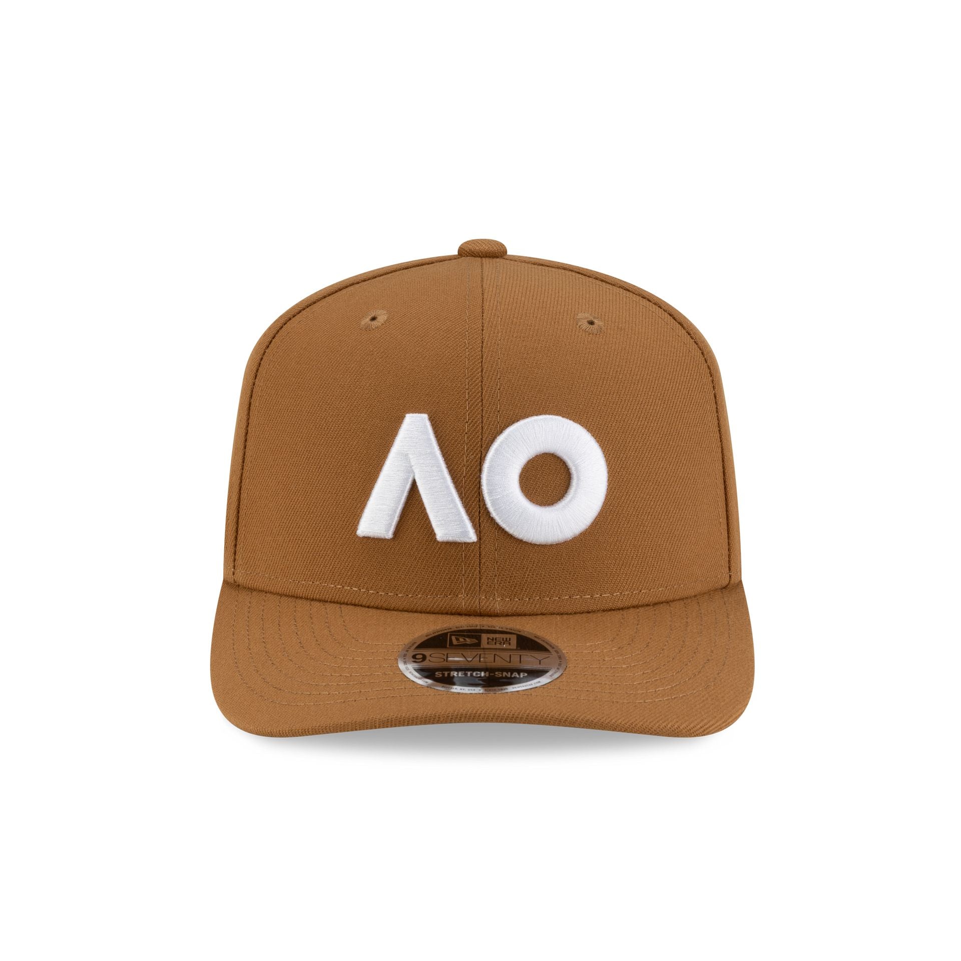 Alternative view of 2026 Australian Open Khaki 9Seventy Stretch-Snap Hat