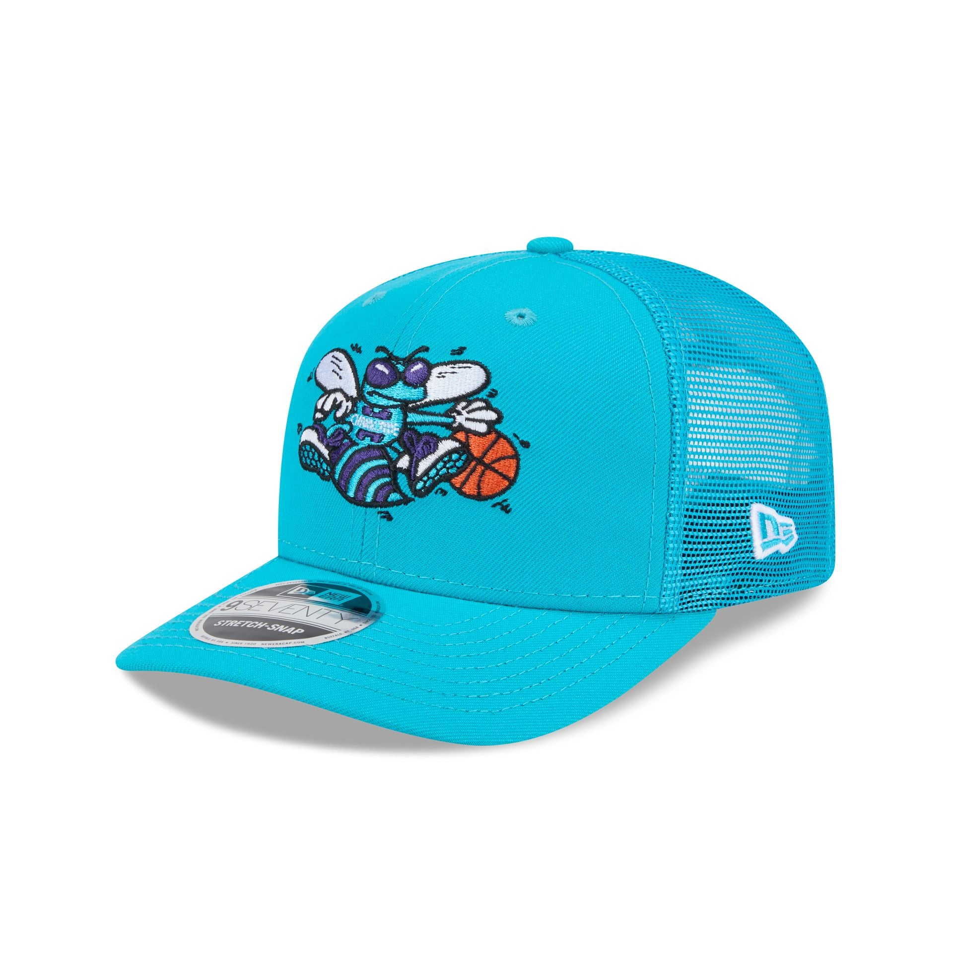 Charlotte Hornets 1988-2002 Hardwood Classics 9Seventy Trucker Hat