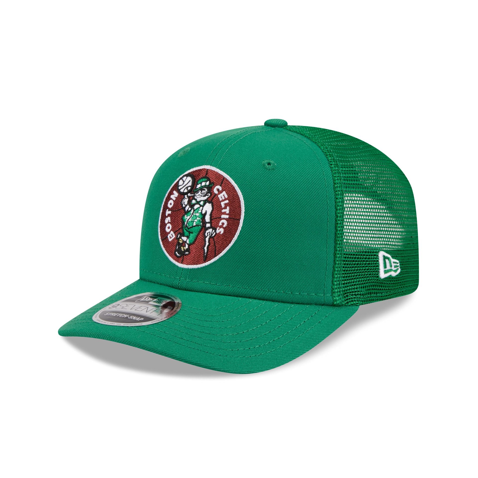 Boston Celtics 1968-1977 Hardwood Classics 9Seventy Trucker Hat