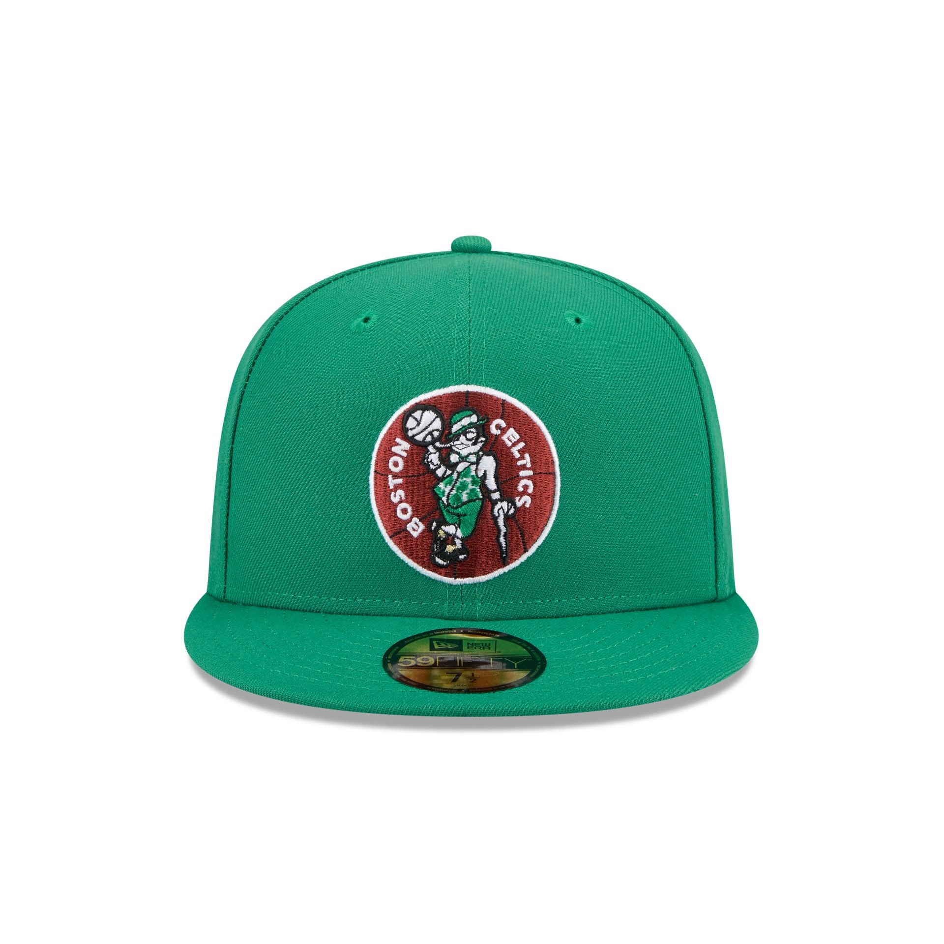 Alternative view of Boston Celtics 1968-1977 Hardwood Classics Sidepatch 59Fifty Fitted Hat