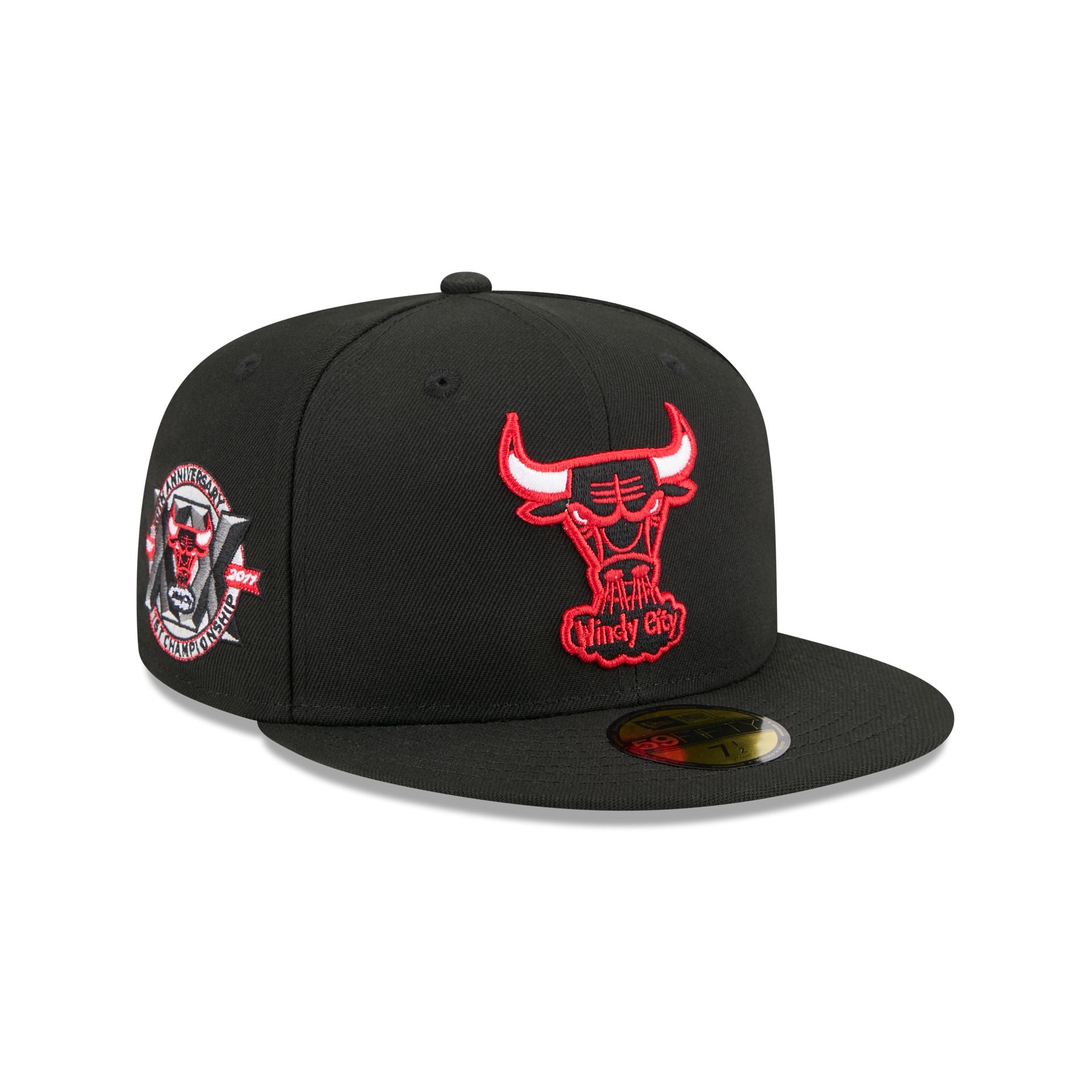 Chicago Bulls 1960-1970 Hardwood Classics Sidepatch 59Fifty Fitted Hat