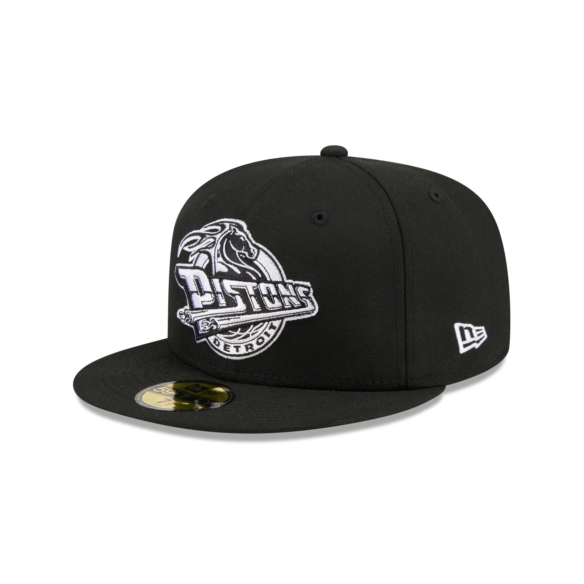 Detroit Pistons 1996-2000 Hardwood Classics Black 59Fifty Fitted Hat