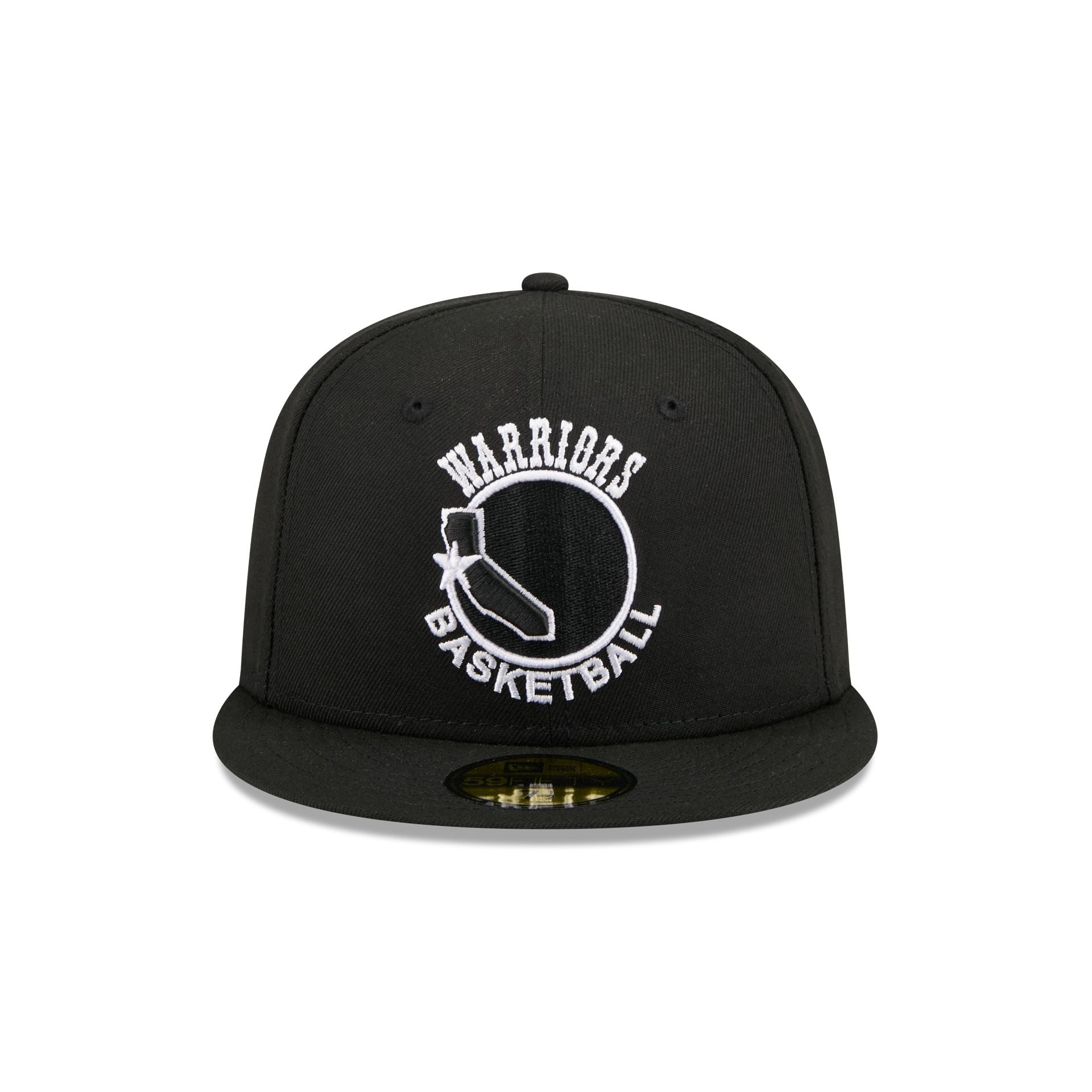 Alternative view of Golden State Warriors 1972-1974 Hardwood Classics Black 59Fifty Fitted Hat