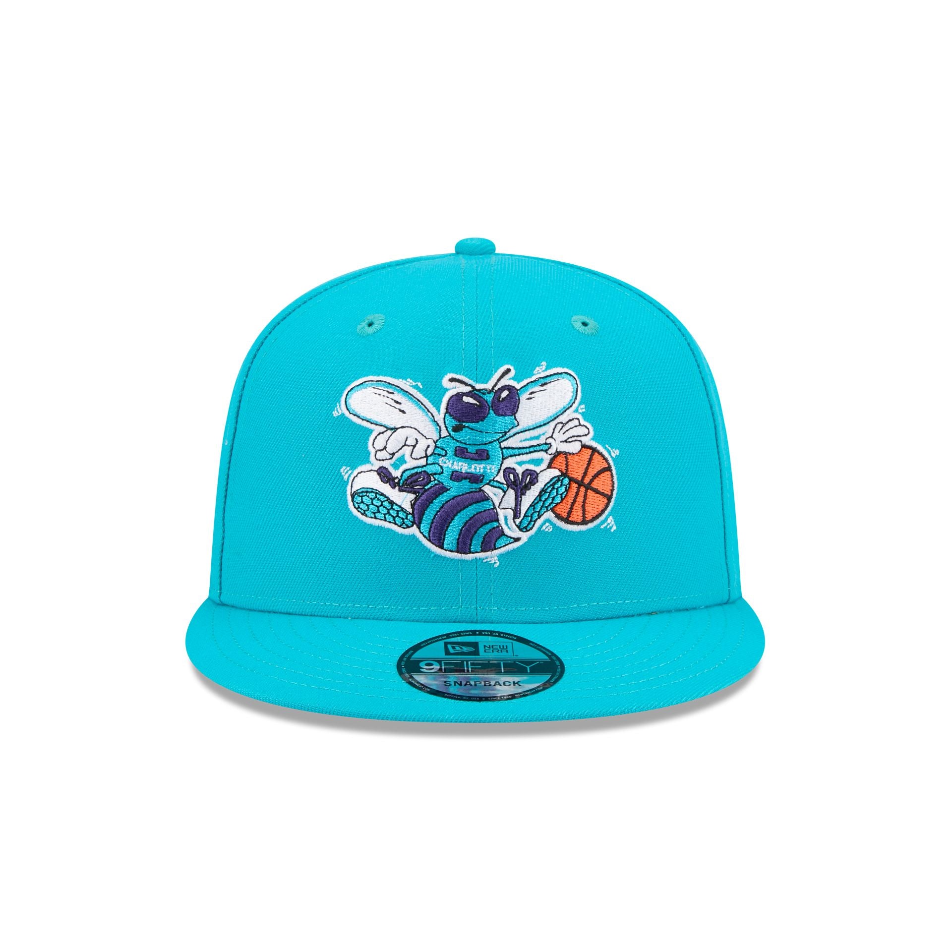 Alternative view of Charlotte Hornets 1988-2002 Hardwood Classics 9Fifty Snapback Hat