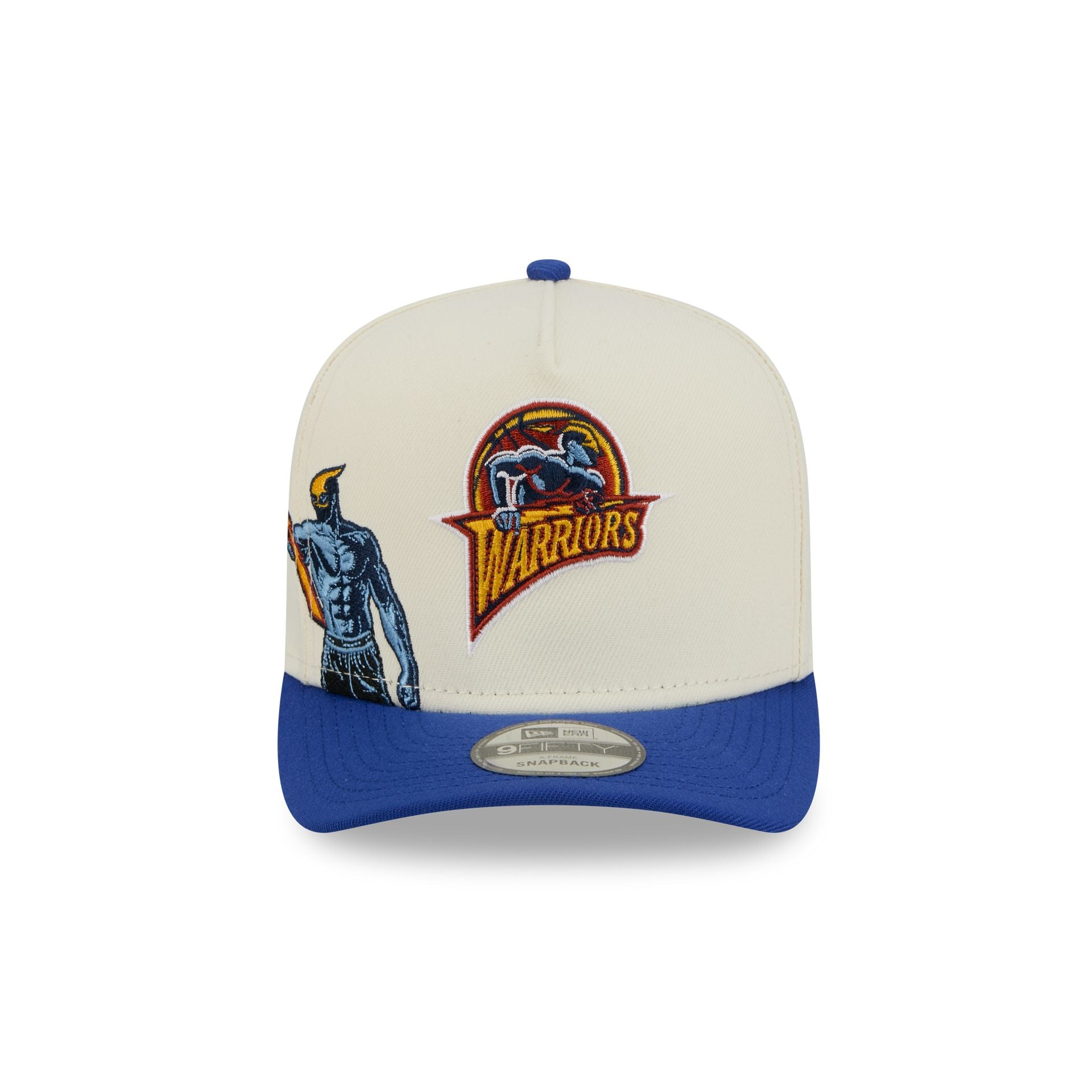 Alternative view of Golden State Warriors 1997-2009 Hardwood Classics Chrome White 9Fifty A-Frame Snapback Hat