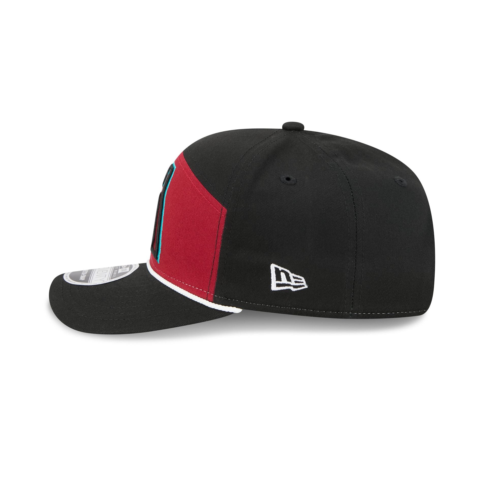 Arizona Diamondbacks Split Panel 9Seventy Stretch-Snap Hat - Image 4