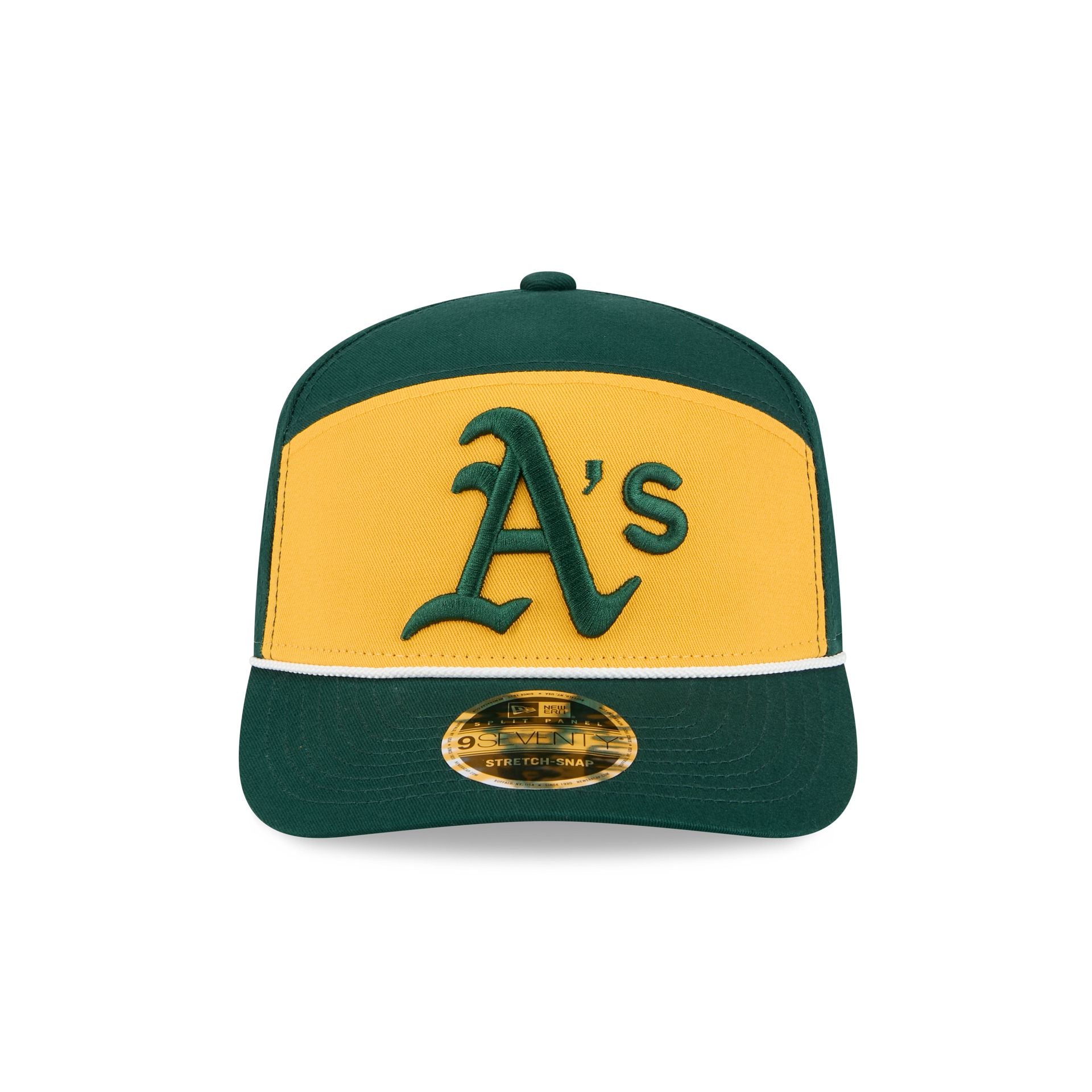 Alternative view of Athletics Split Panel 9Seventy Stretch-Snap Hat