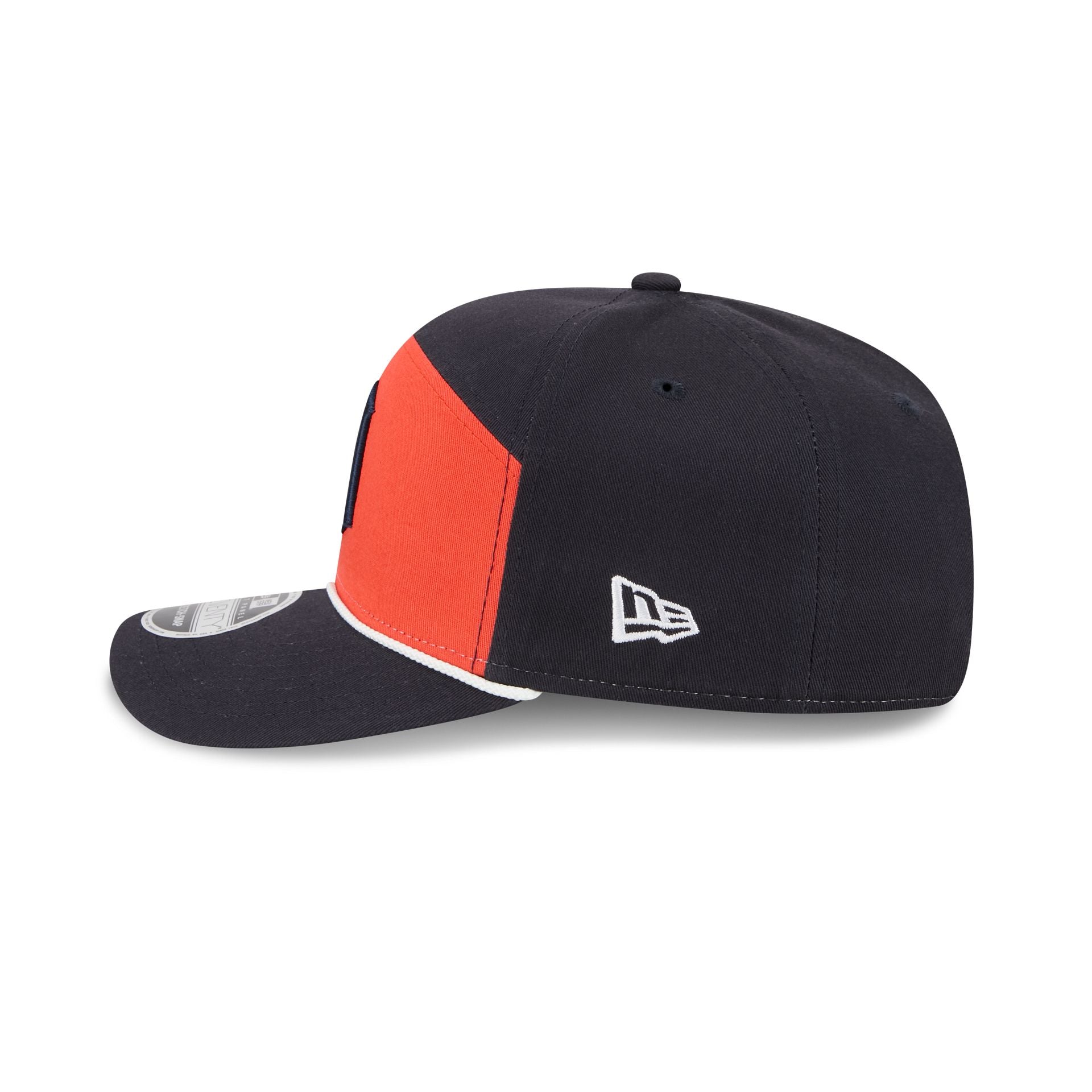 Detroit Tigers Split Panel 9Seventy Stretch-Snap Hat - Image 4