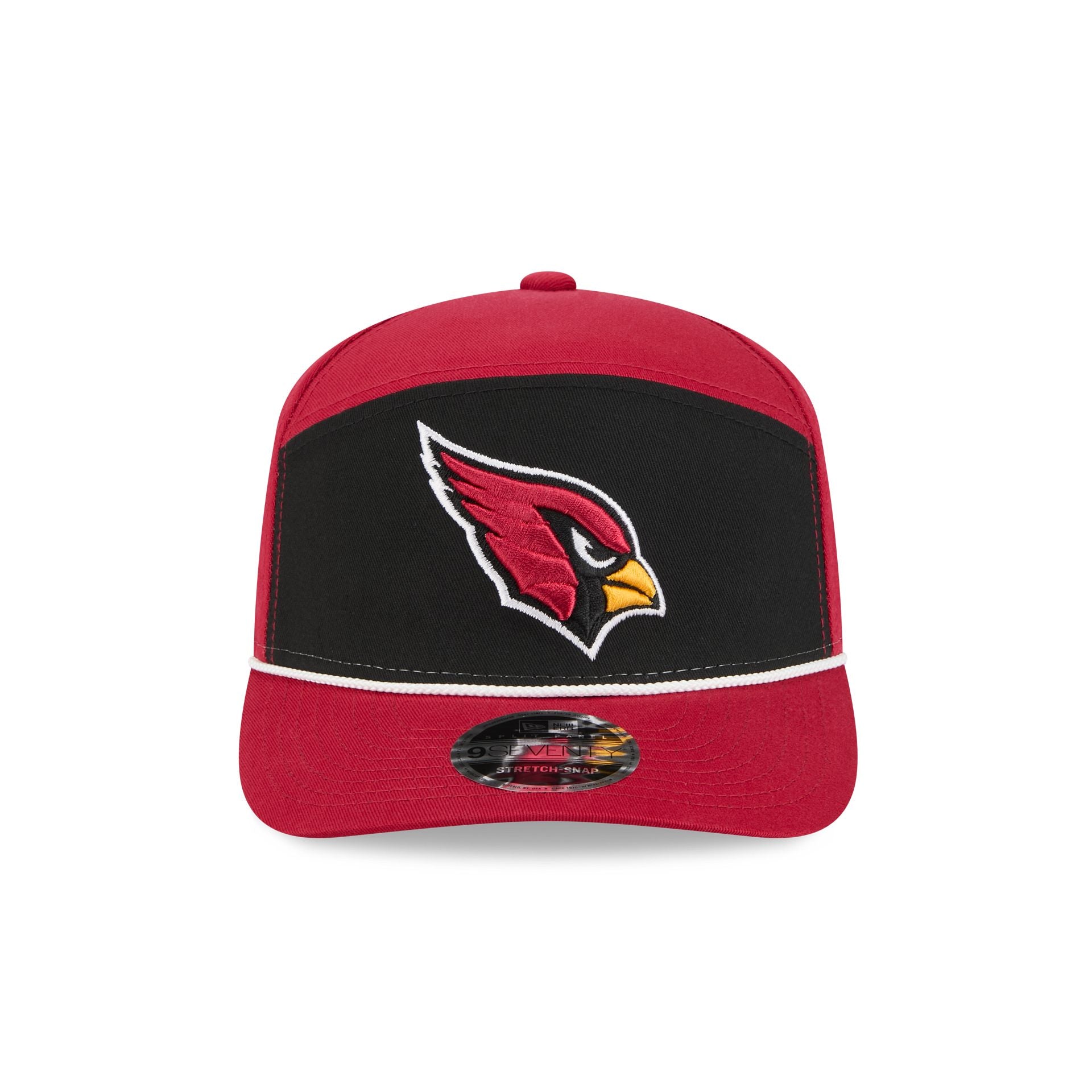 Alternative view of Arizona Cardinals Split Panel 9Seventy Stretch-Snap Hat