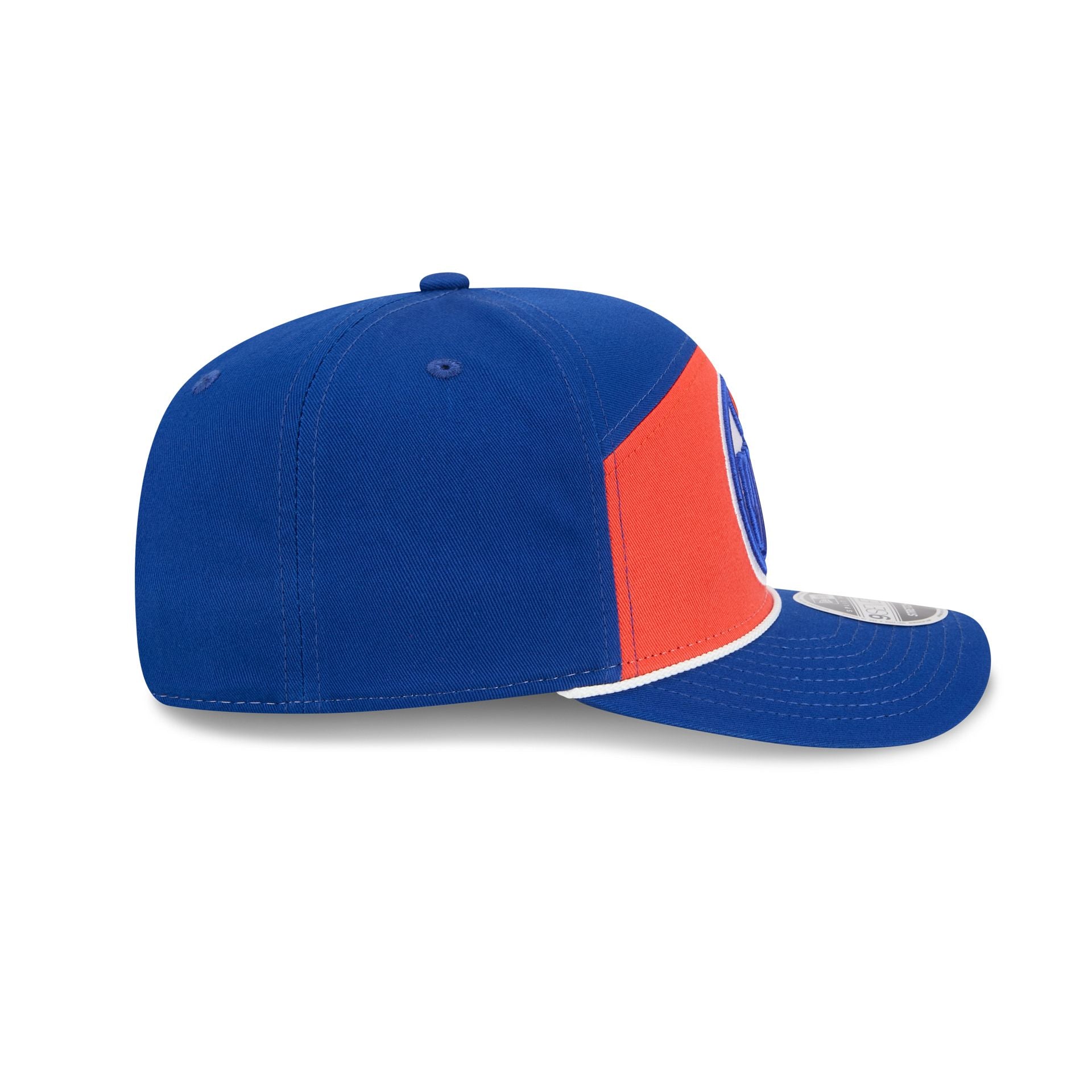 Edmonton Oilers Split Panel 9Seventy Stretch-Snap Hat - Image 5