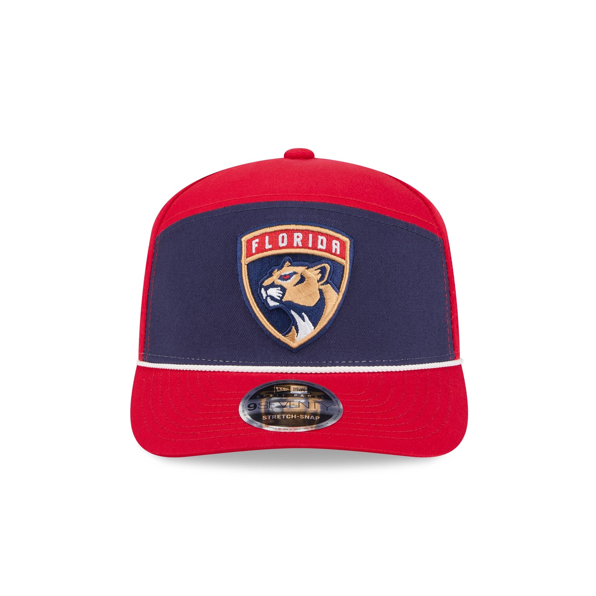Alternative view of Florida Panthers Split Panel 9Seventy Stretch-Snap Hat