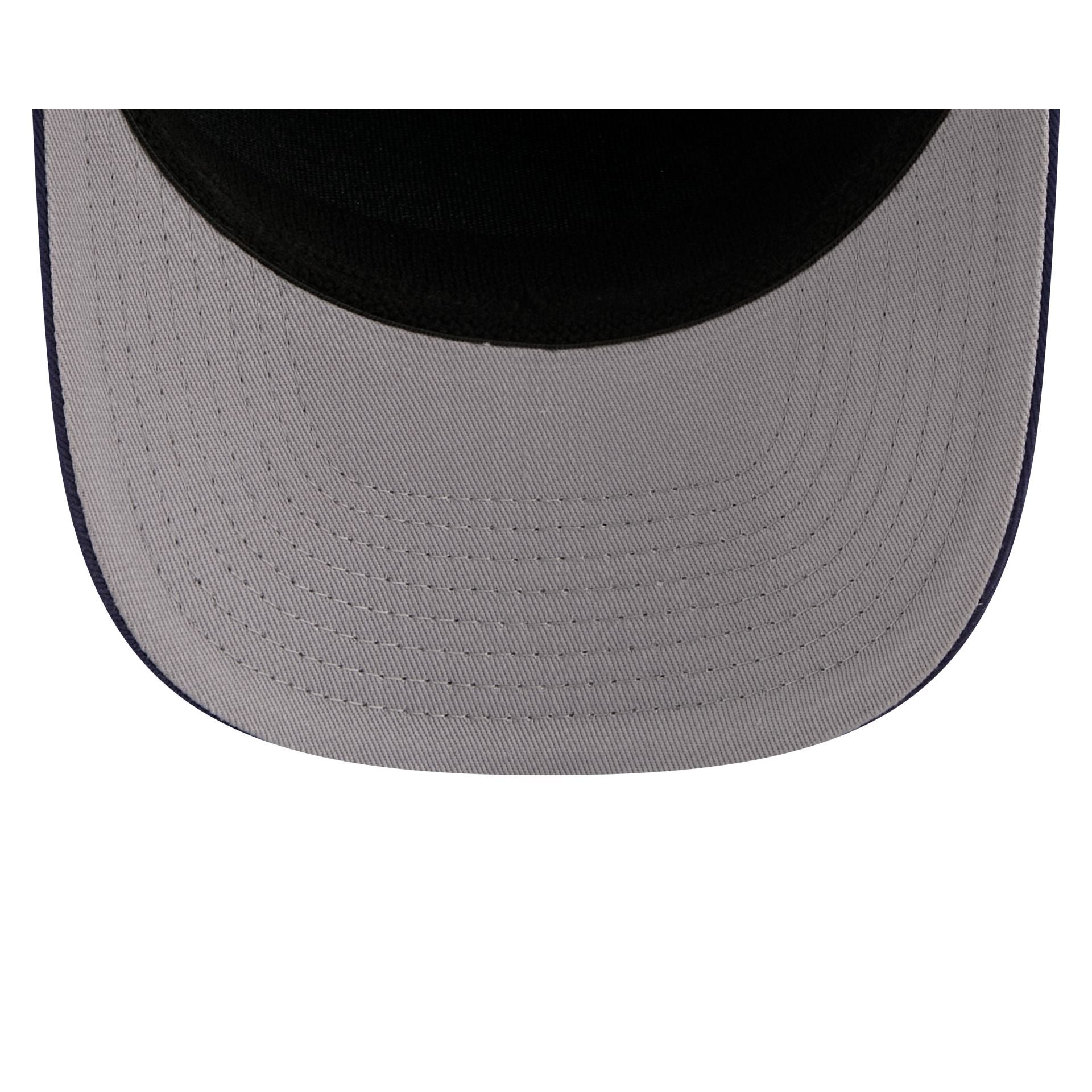 Georgetown Hoyas Split Panel 9Seventy Stretch-Snap Hat - Image 7