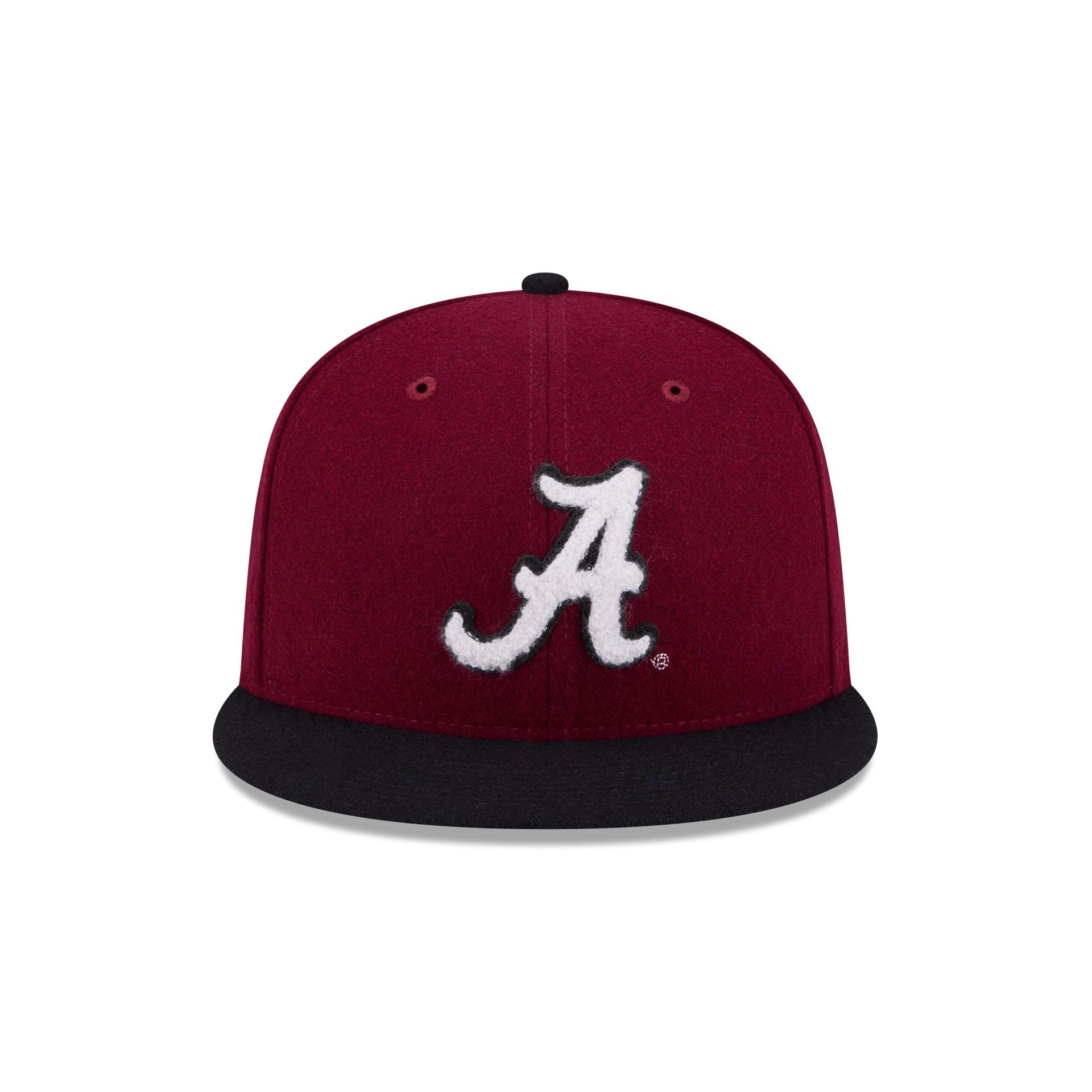 Alternative view of Alabama Crimson Tide Melton Wool 59Fifty Fitted Hat