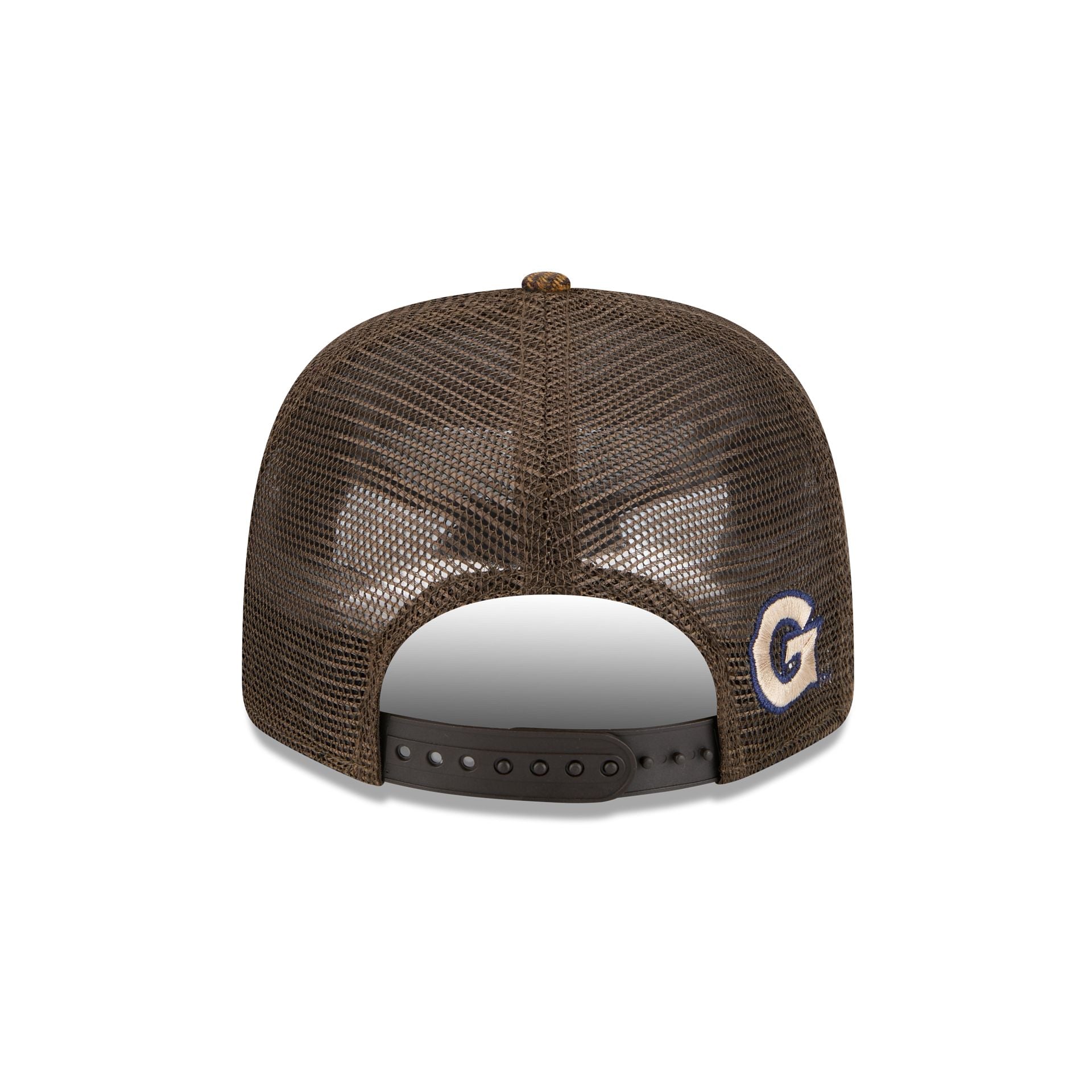 Georgetown Hoyas Wool Plaid 9Seventy Trucker Hat - Image 6