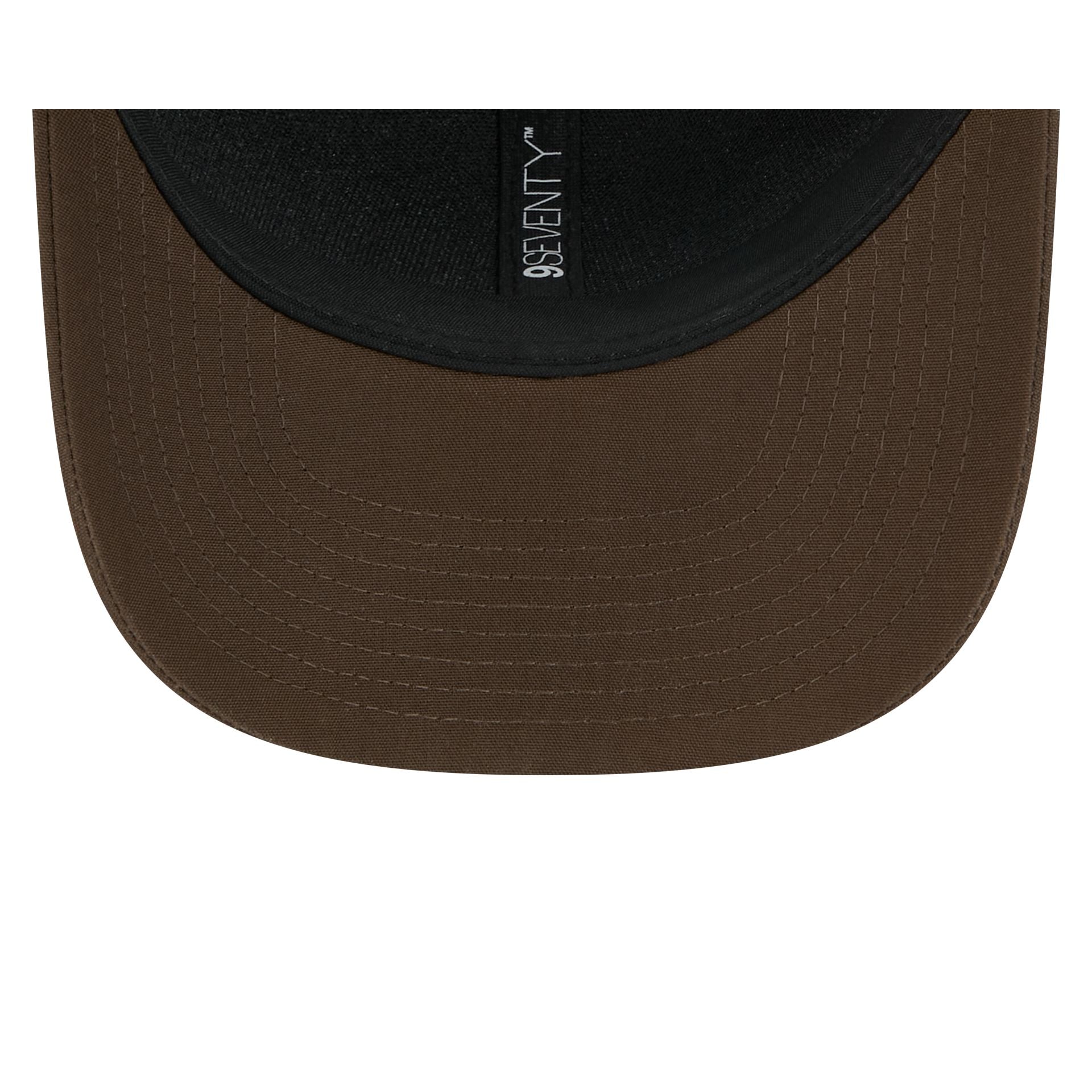 Georgetown Hoyas Wool Plaid 9Seventy Trucker Hat - Image 7