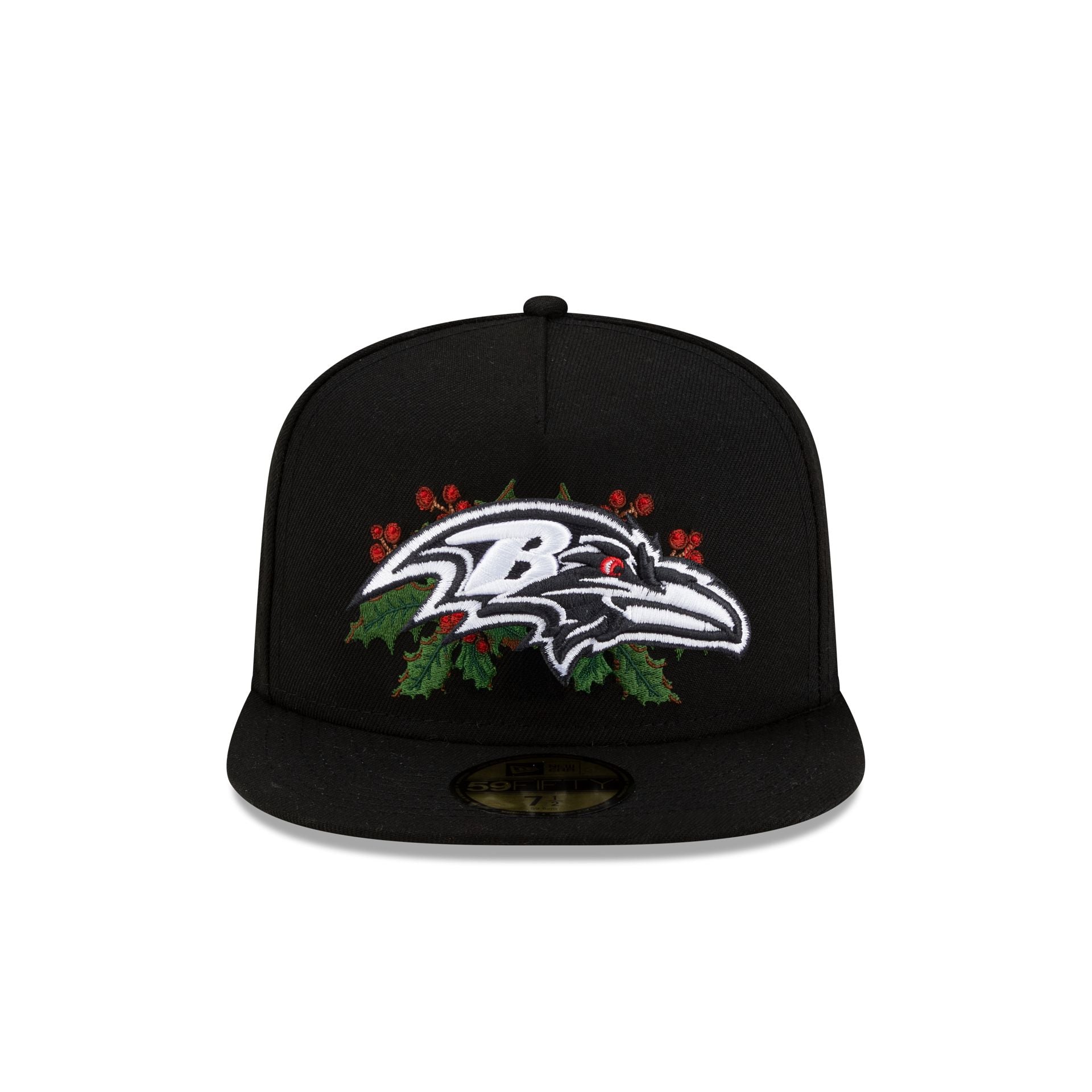 Alternative view of Baltimore Ravens Holly 59Fifty A-Frame Fitted Hat