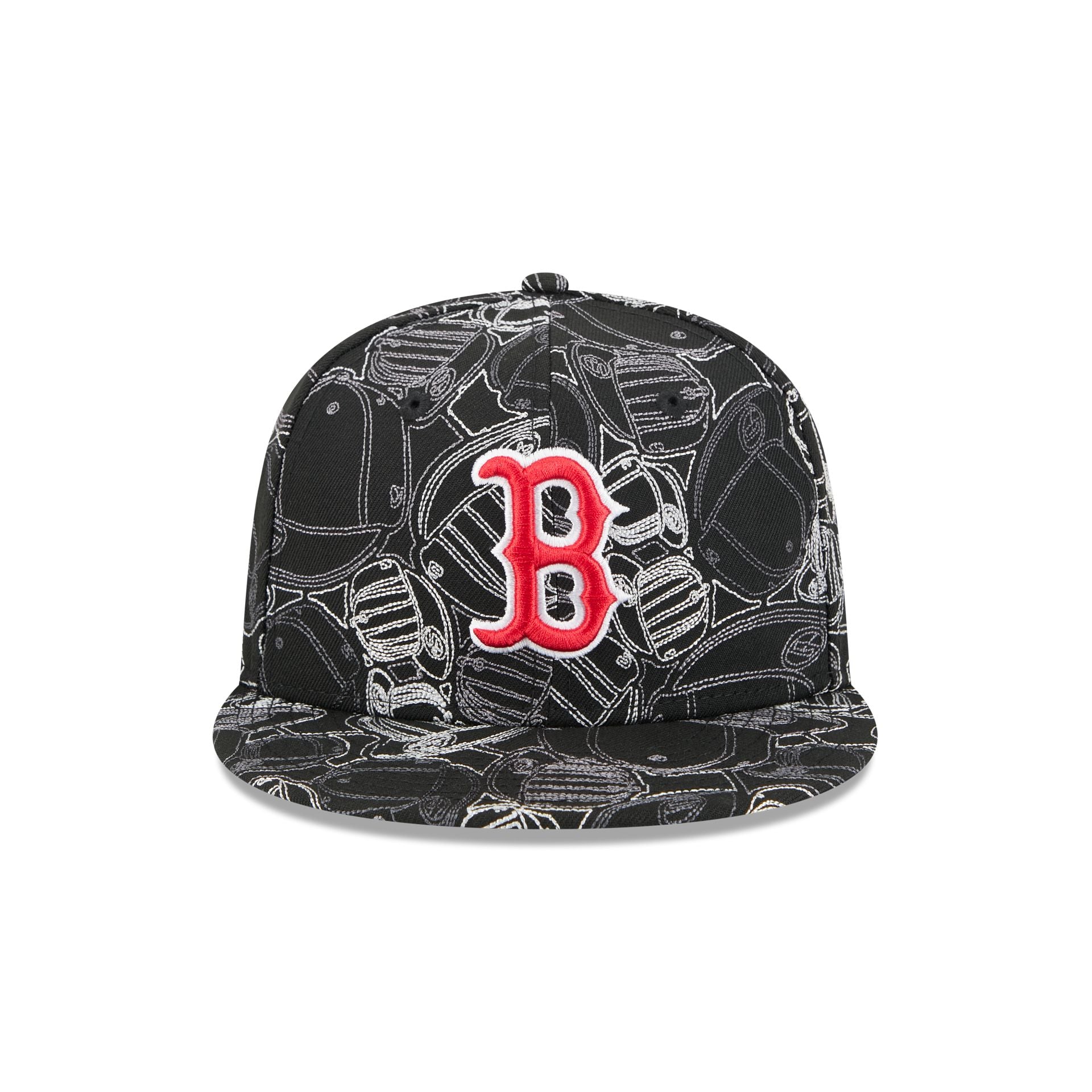 Alternative view of Boston Red Sox Cap Scramble 59Fifty Fitted Hat