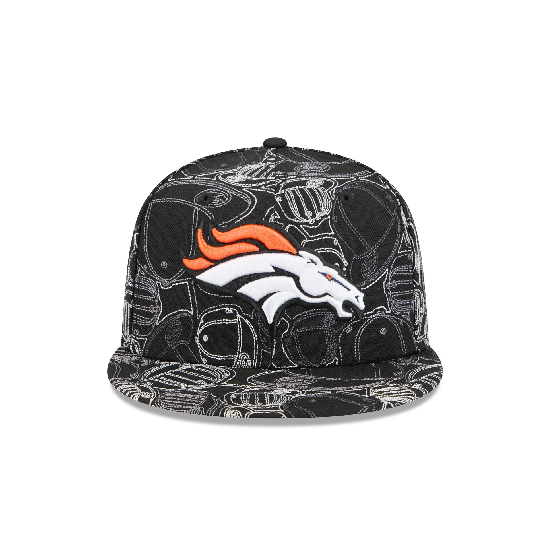 Alternative view of Denver Broncos Cap Scramble 59Fifty Fitted Hat
