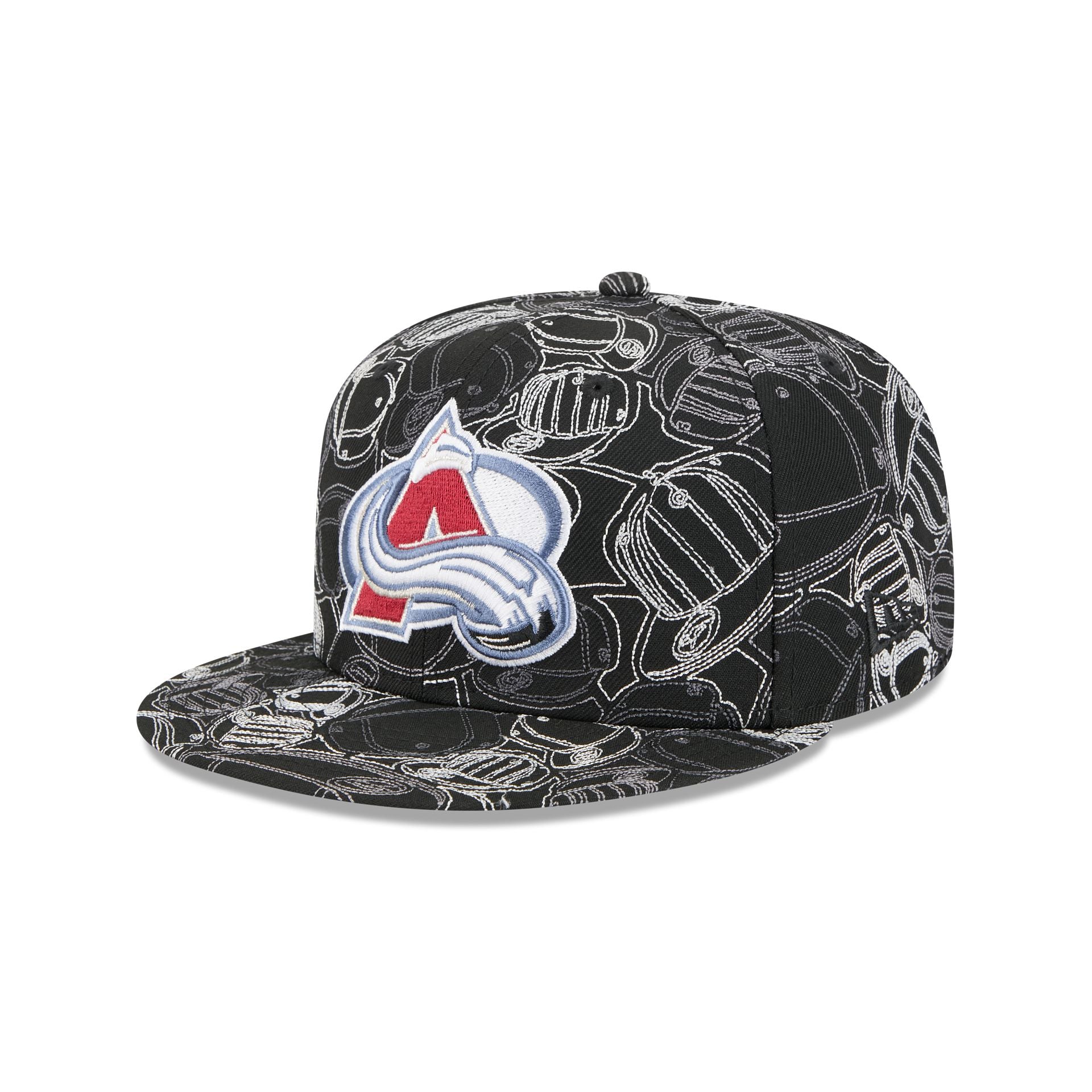 Colorado Avalanche Cap Scramble 59Fifty Fitted Hat
