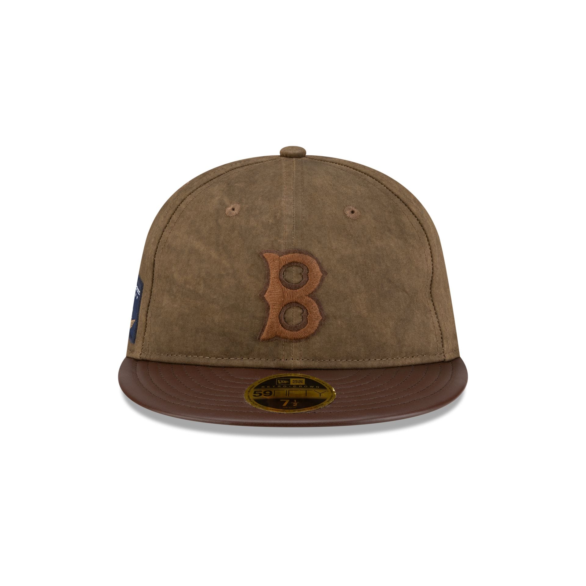 Alternative view of Boston Red Sox Utility Linen Retro Crown 59Fifty Fitted Hat