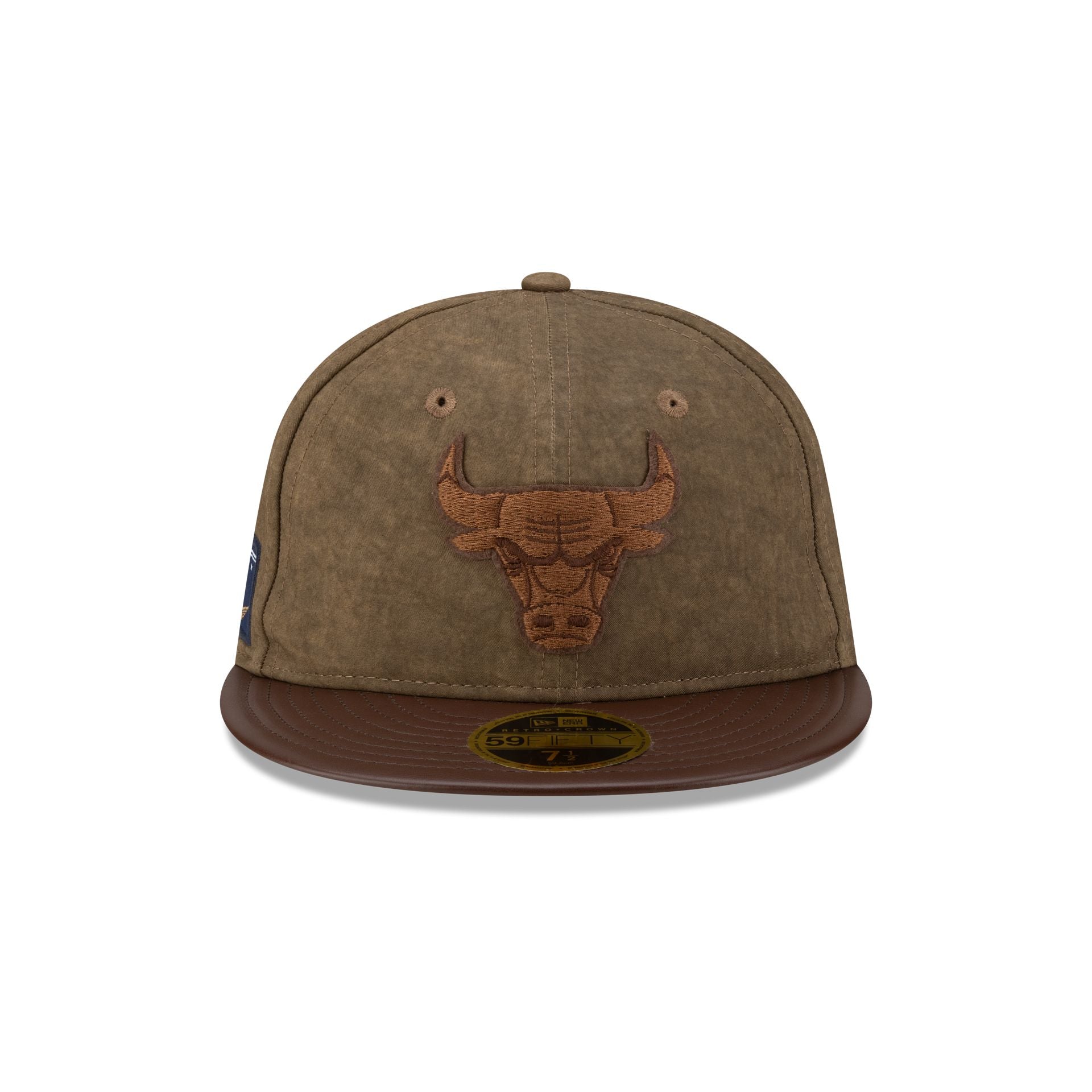 Alternative view of Chicago Bulls Utility Linen Retro Crown 59Fifty Fitted Hat