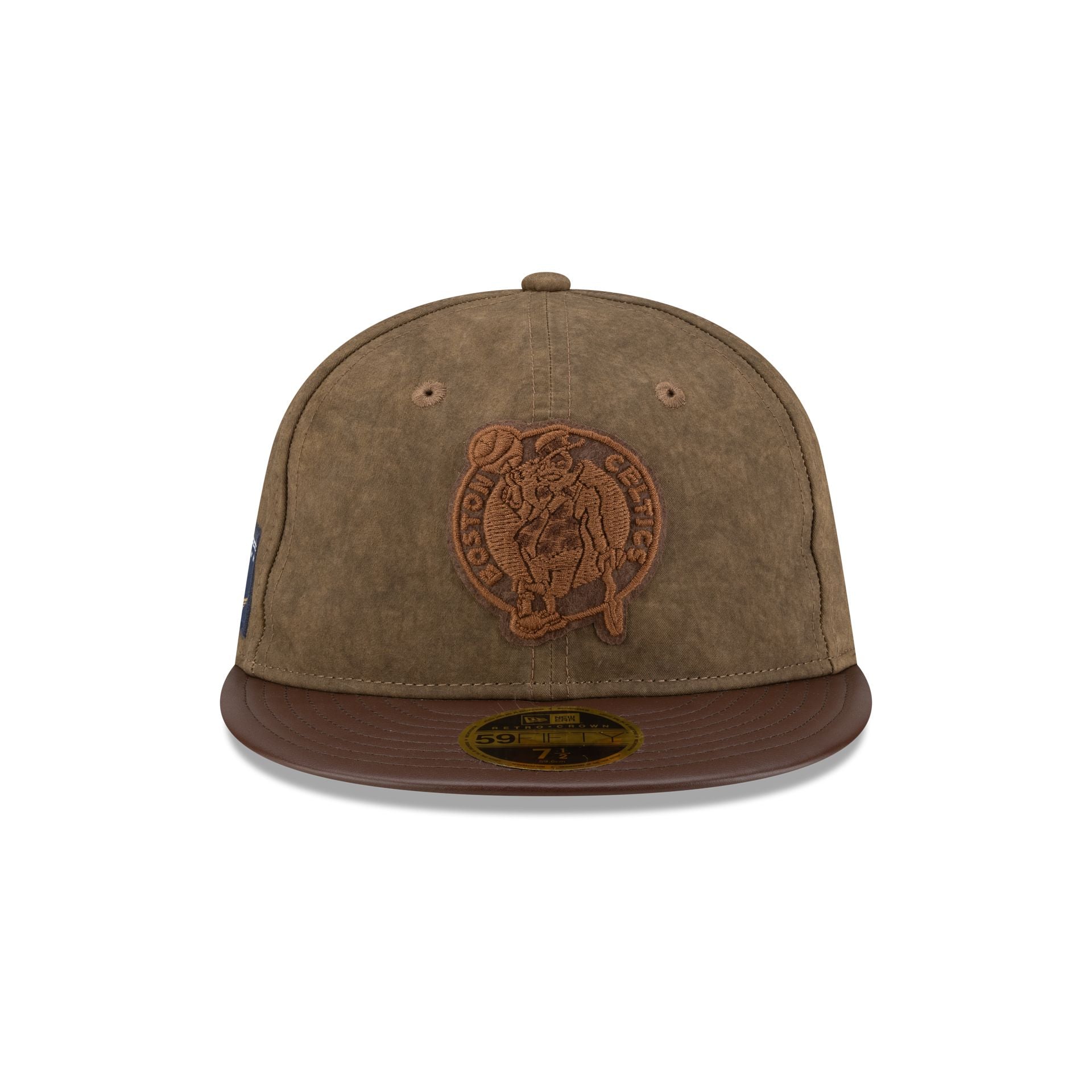 Alternative view of Boston Celtics Utility Linen Retro Crown 59Fifty Fitted Hat