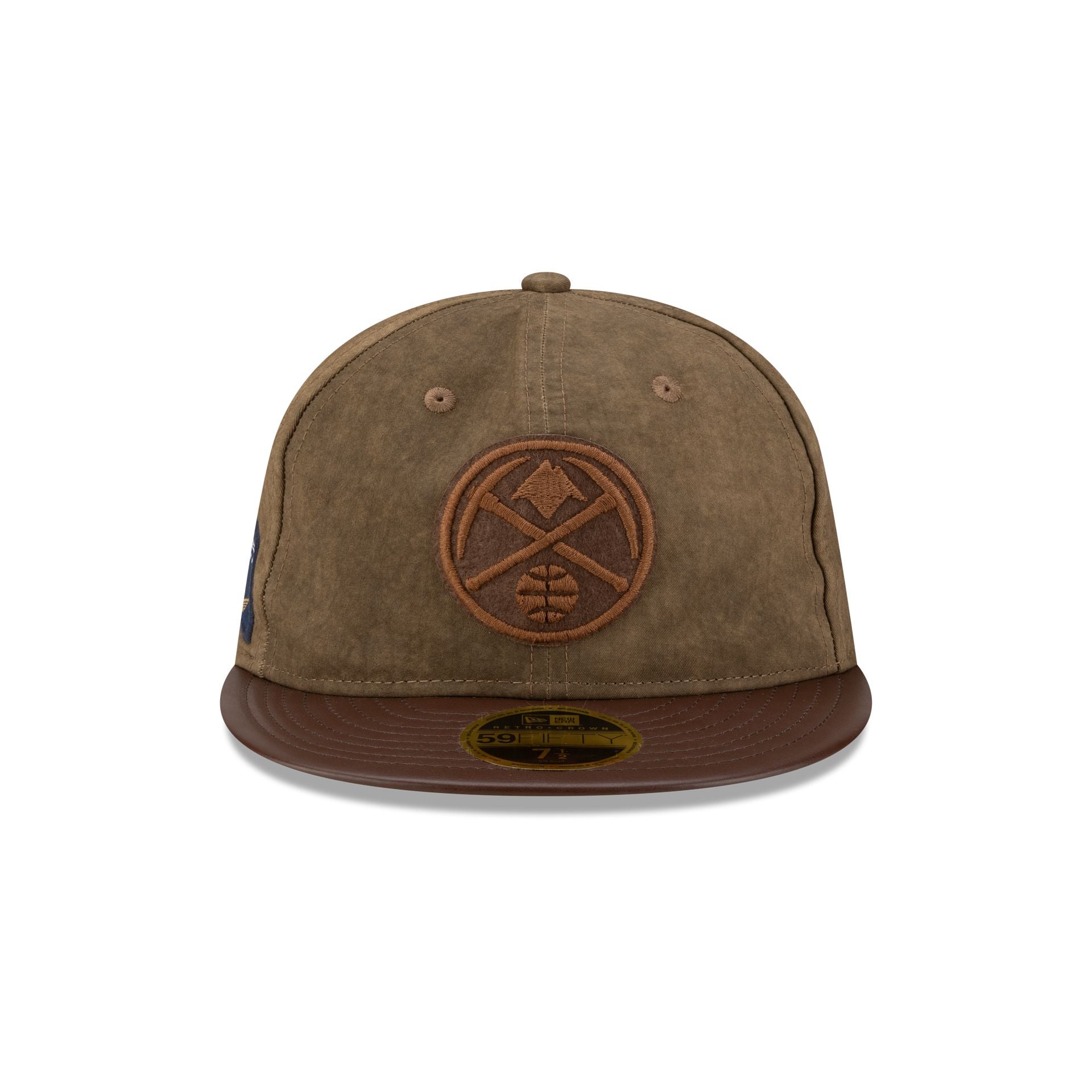 Alternative view of Denver Nuggets Utility Linen Retro Crown 59Fifty Fitted Hat