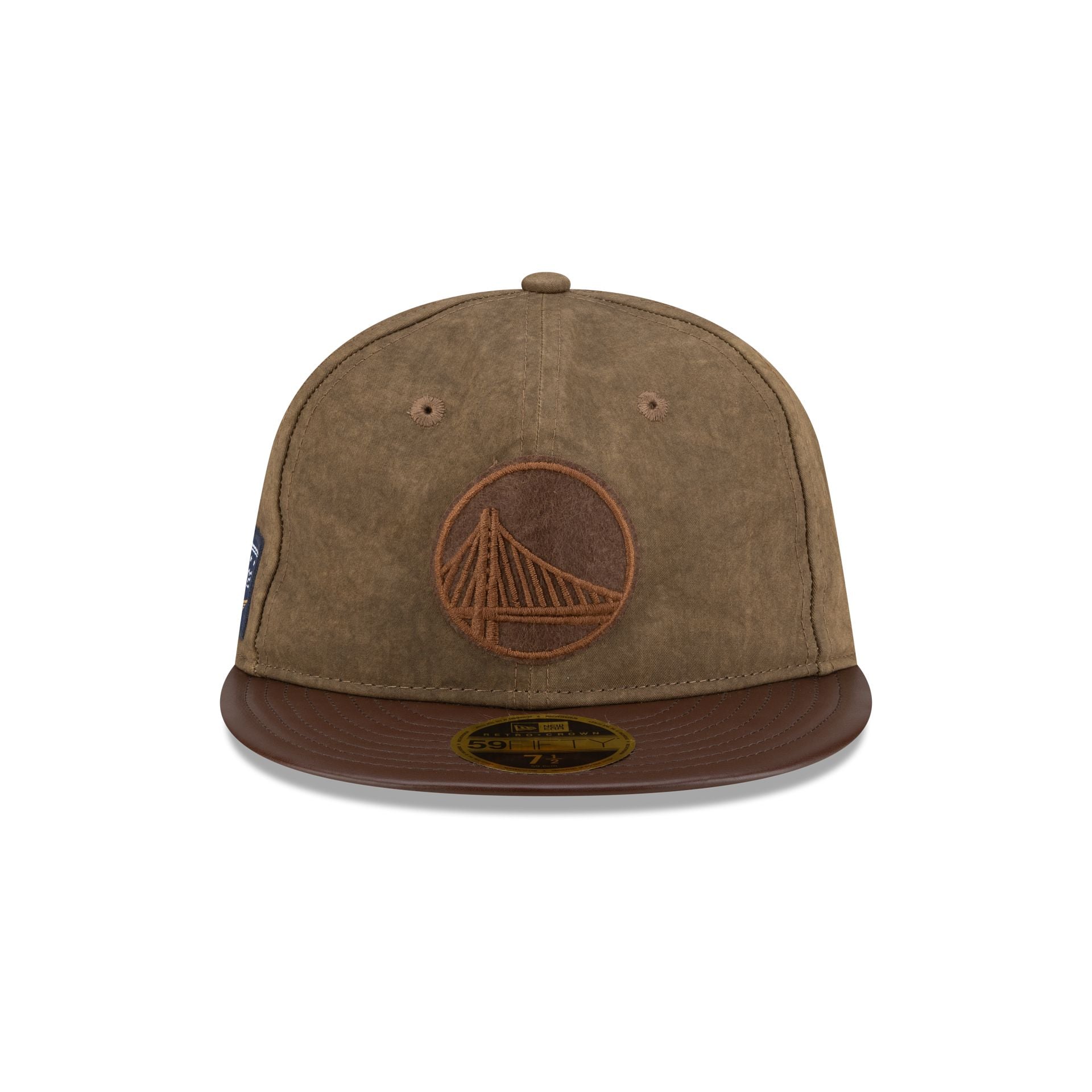 Alternative view of Golden State Warriors Utility Linen Retro Crown 59Fifty Fitted Hat
